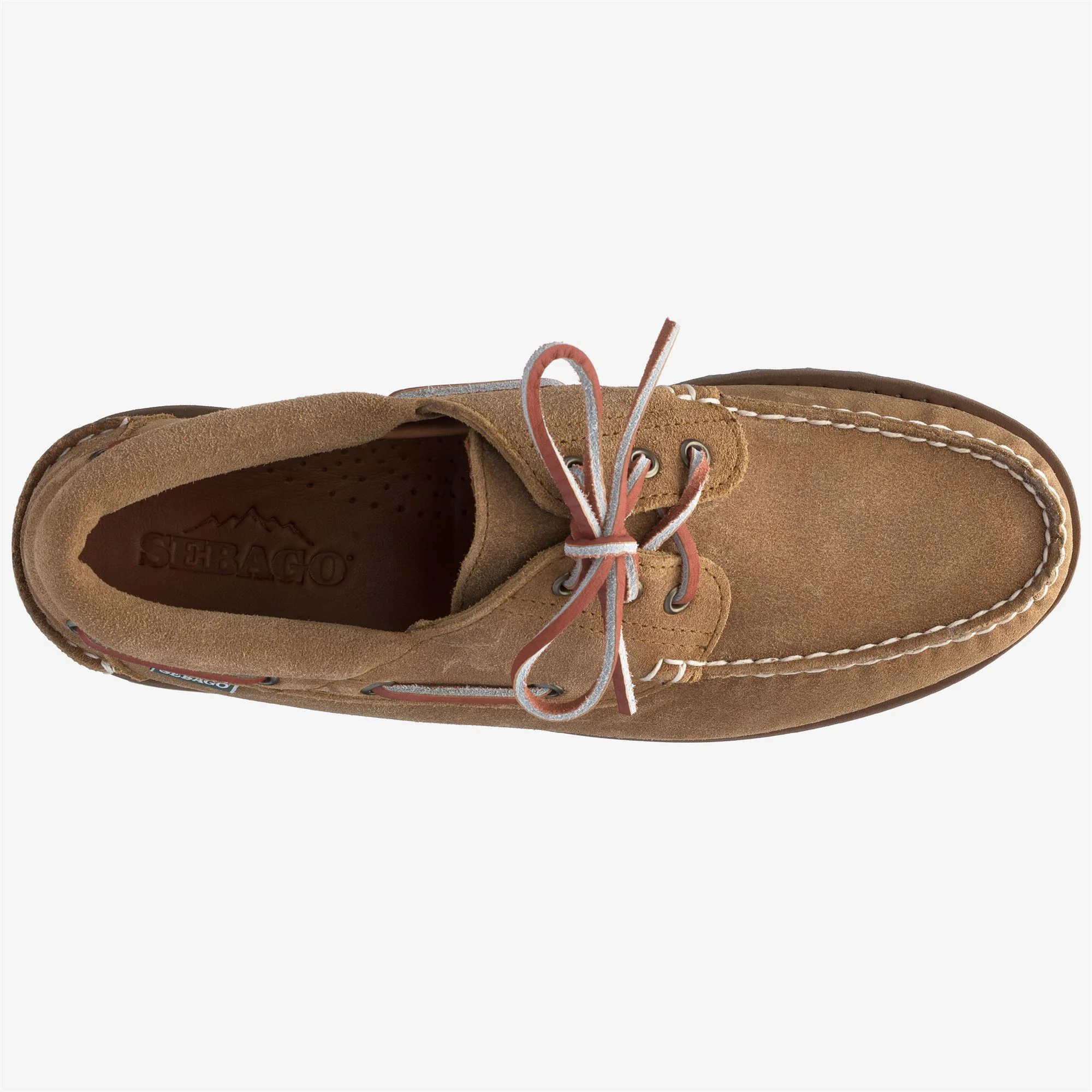 ACADIA SUEDE WAXED - Docksides - Moccasin - Man - BEIGE CAMEL - Image 4