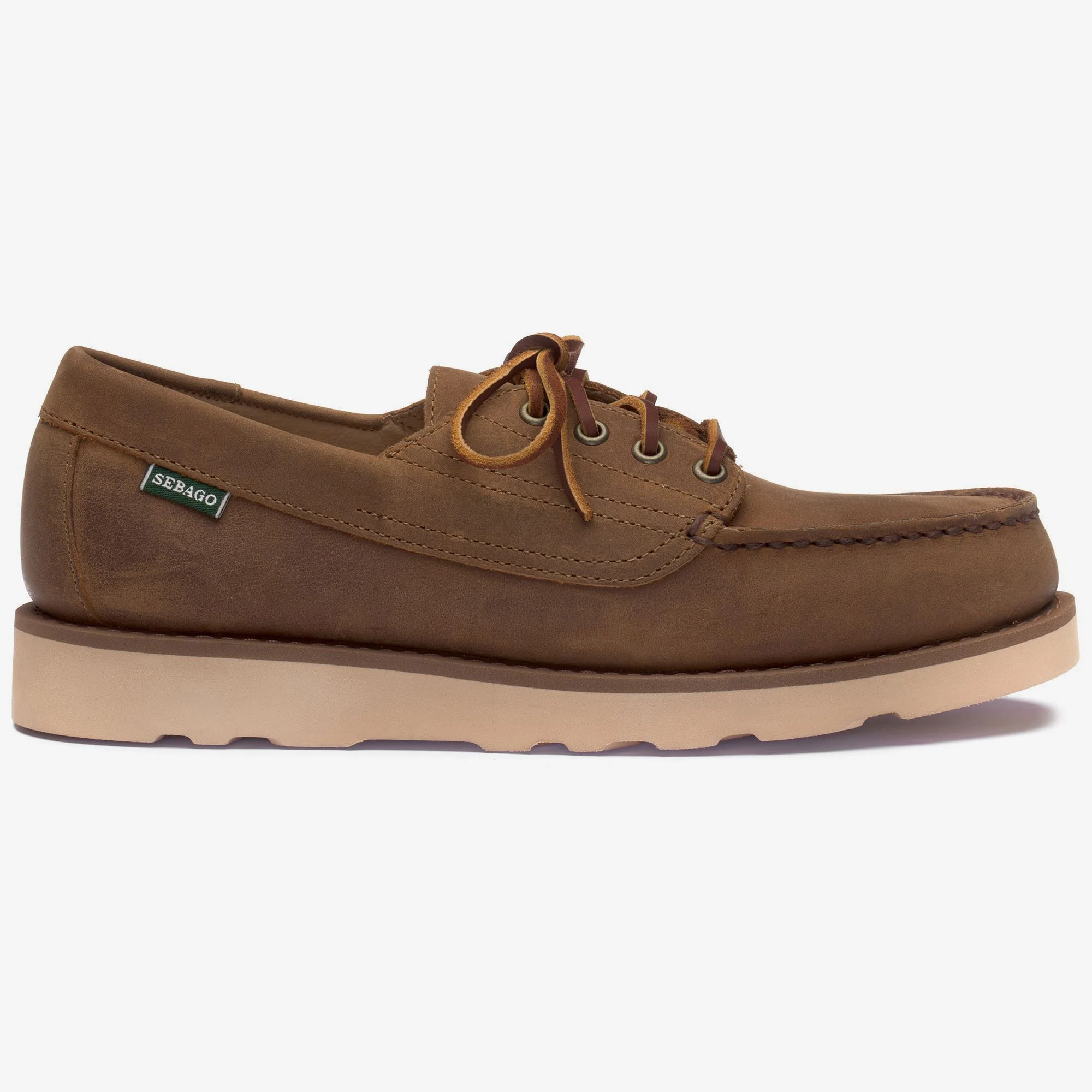ASKOOKFIELD CRAZY HORSE - Docksides - Moccasin - Man - BROWN TAN