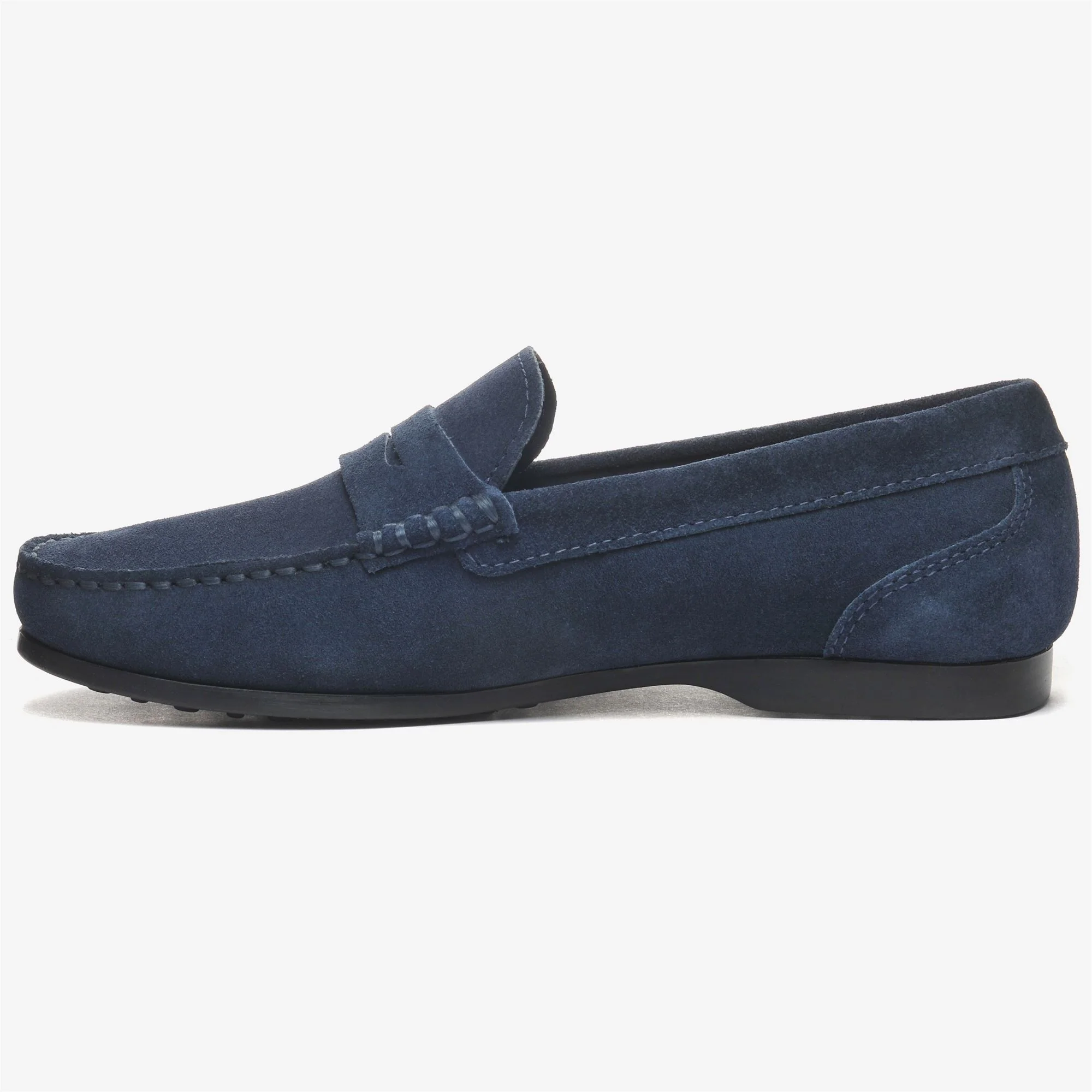 BYRON SUEDE - Moc - Moccasin - Man - BLUE POWDER - Image 3