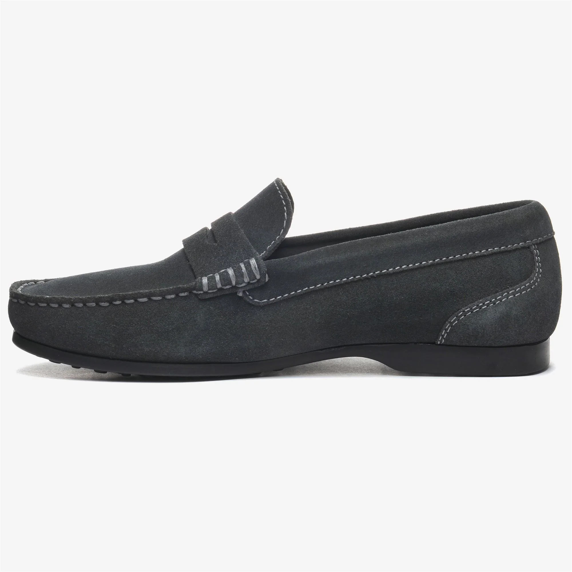 BYRON SUEDE - Moc - Moccasin - Man - DK GREY - Image 3