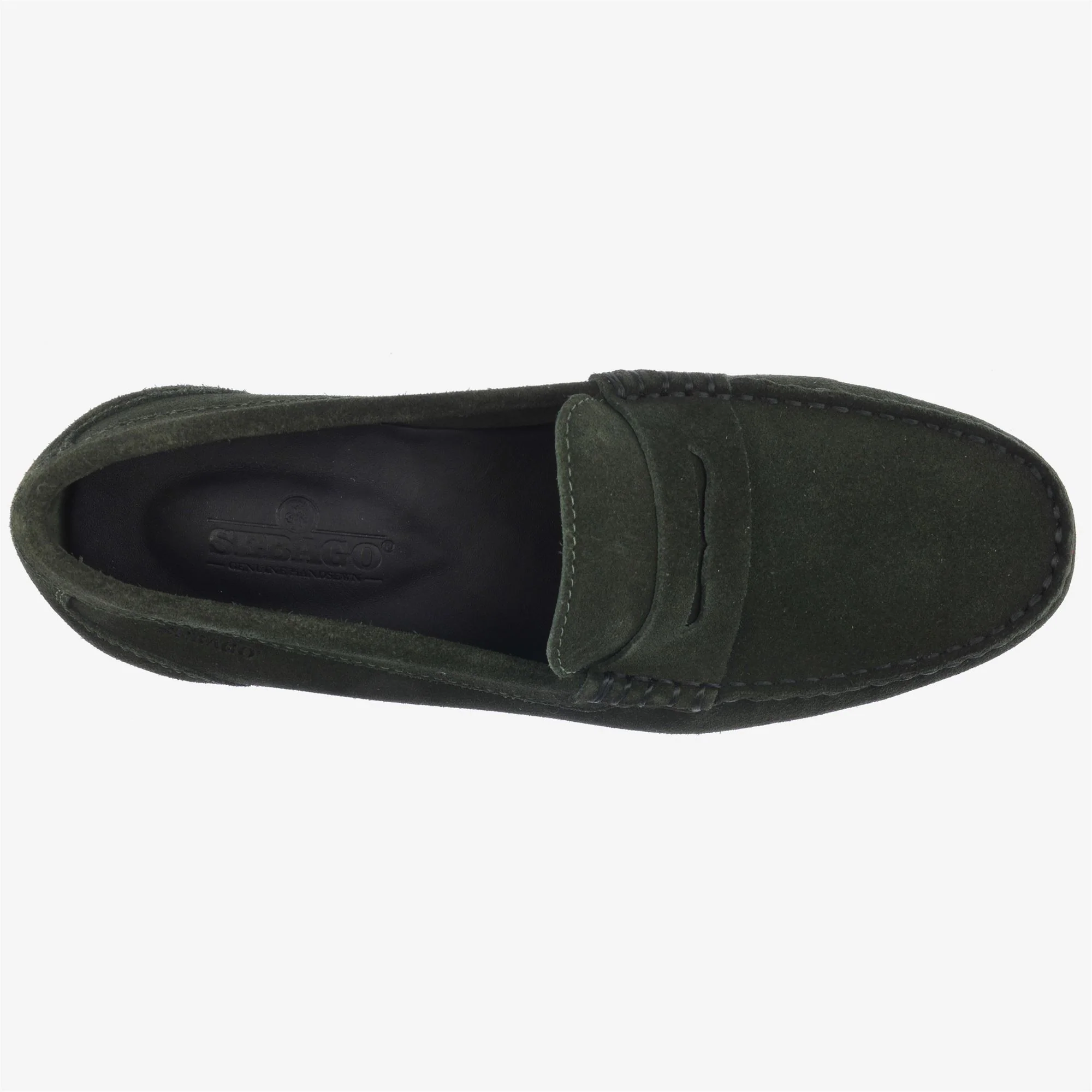 BYRON SUEDE - Moc - Moccasin - Man - GREEN DK DEPTHS - Image 4