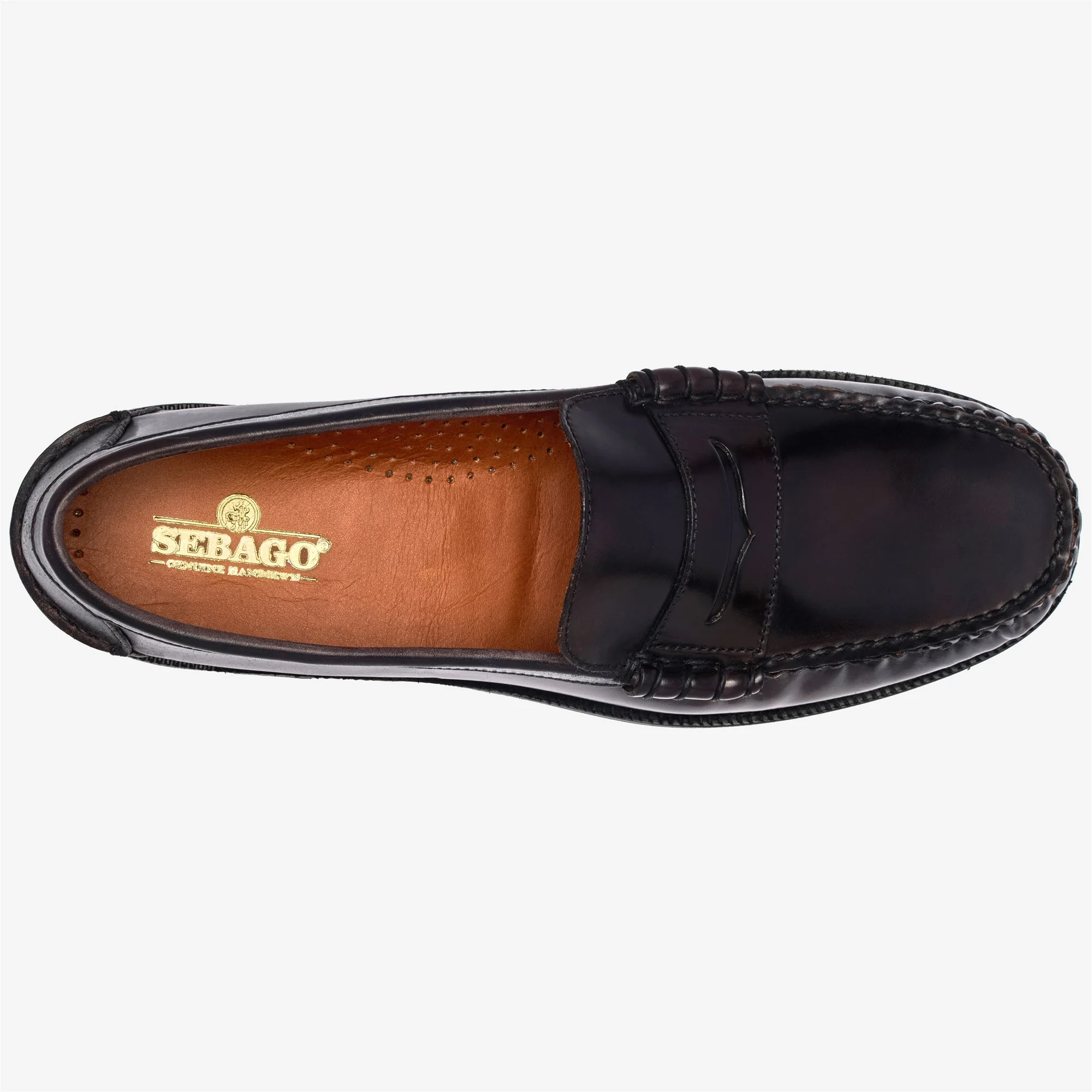 CLASSIC DAN SHELL CORDOVAN - Moc - Moccasin - Man - BLACK - Image 4