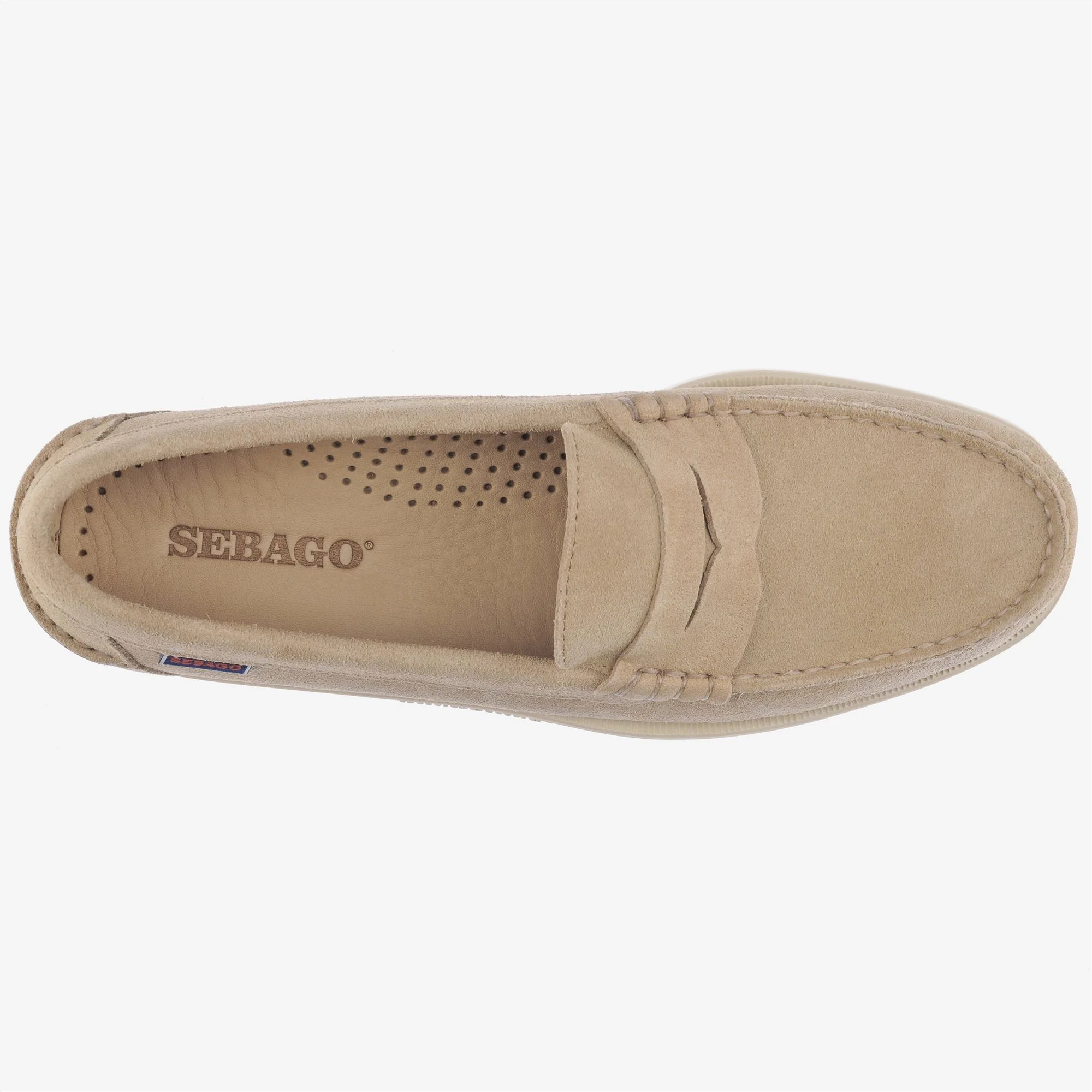 DAN BOAT FLESH OUT - Docksides - Moccasin - Man - BEIGE CAMEL - Image 4