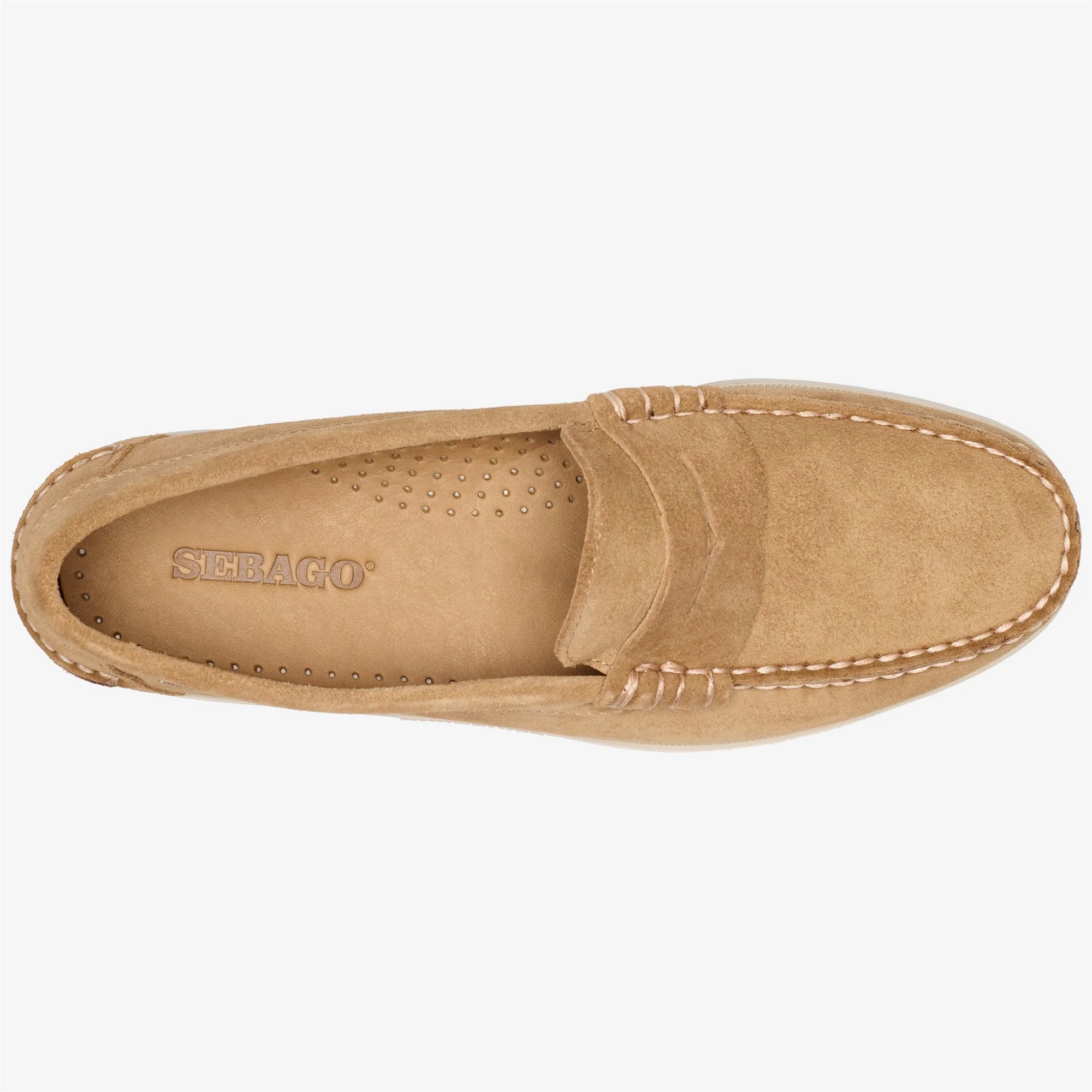DAN BOAT FLESH OUT - Docksides - Moccasin - Man - BEIGE PAINT - Image 4