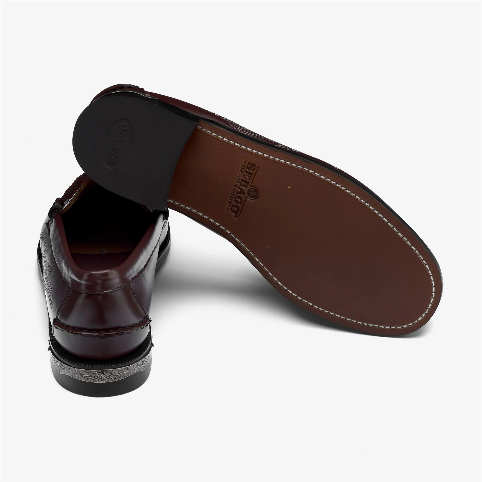 DAN EL PASO - Moc - Moccasin - Man - BROWN BURGUNDY - Image 4