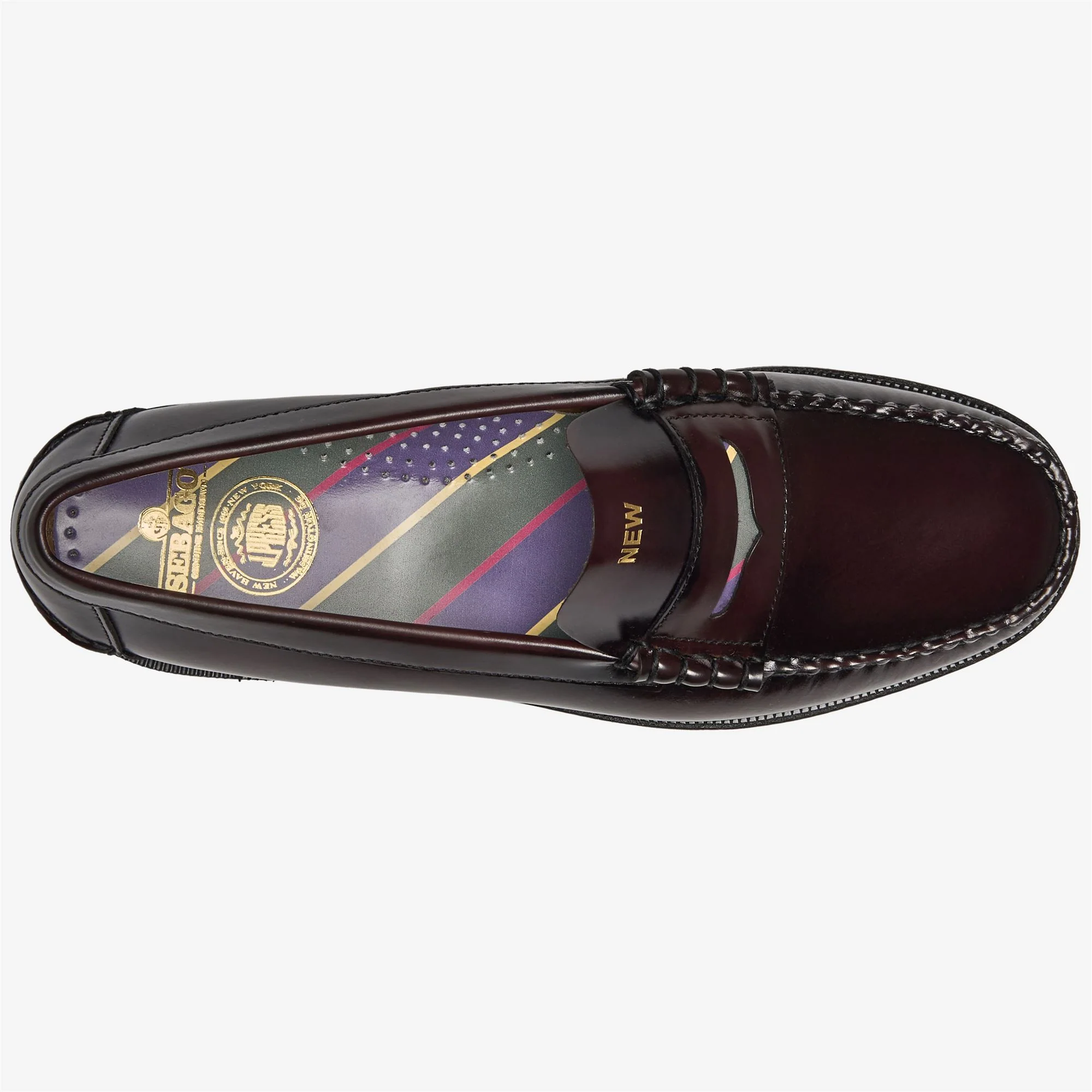 DAN REGIMENTAL JPRESS - Moc - Moccasin - Man - BROWN BURGUNDY-ARGYLE AND SUTHERLAND - Image 4