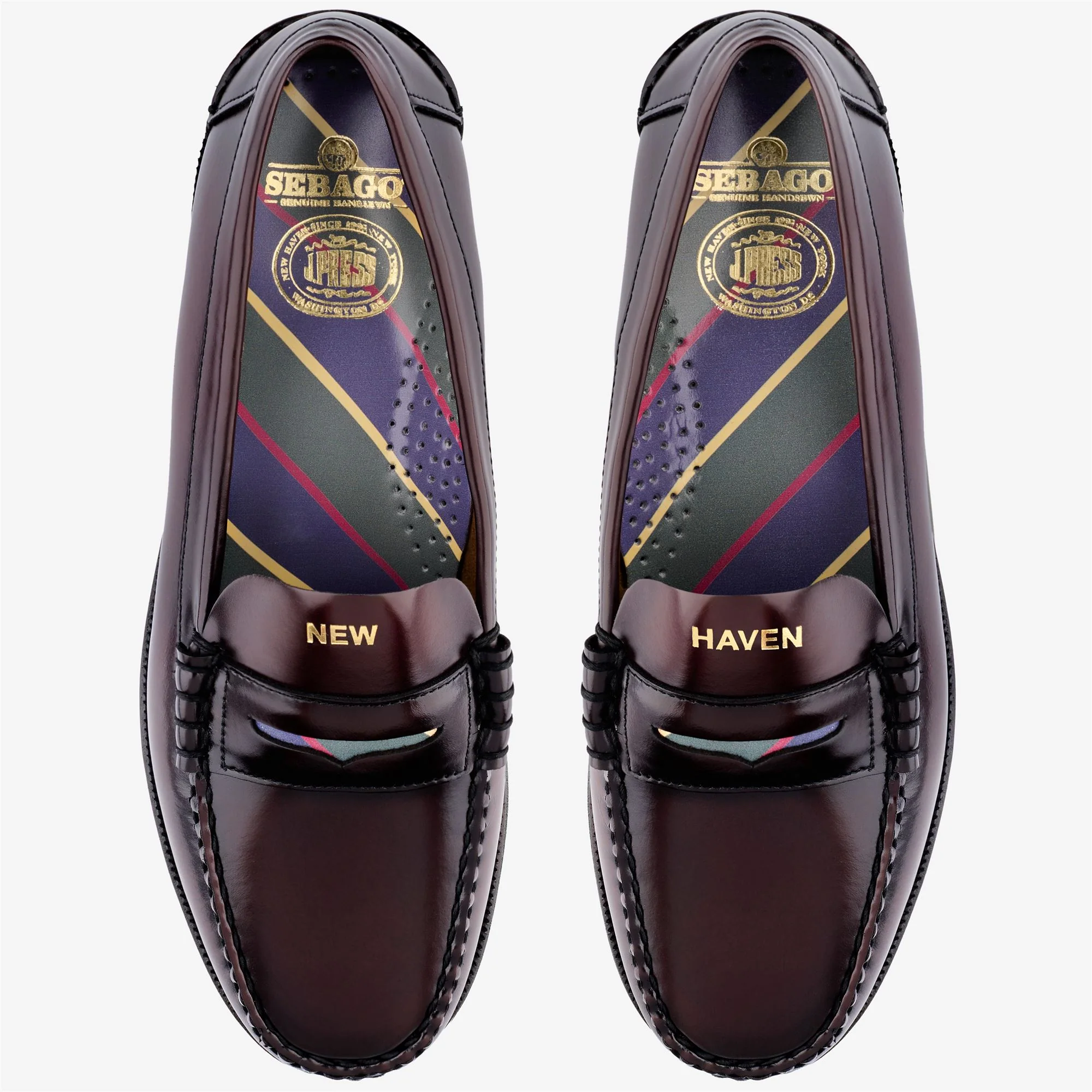 DAN REGIMENTAL JPRESS - Moc - Moccasin - Man - BROWN BURGUNDY-ARGYLE AND SUTHERLAND - Image 6