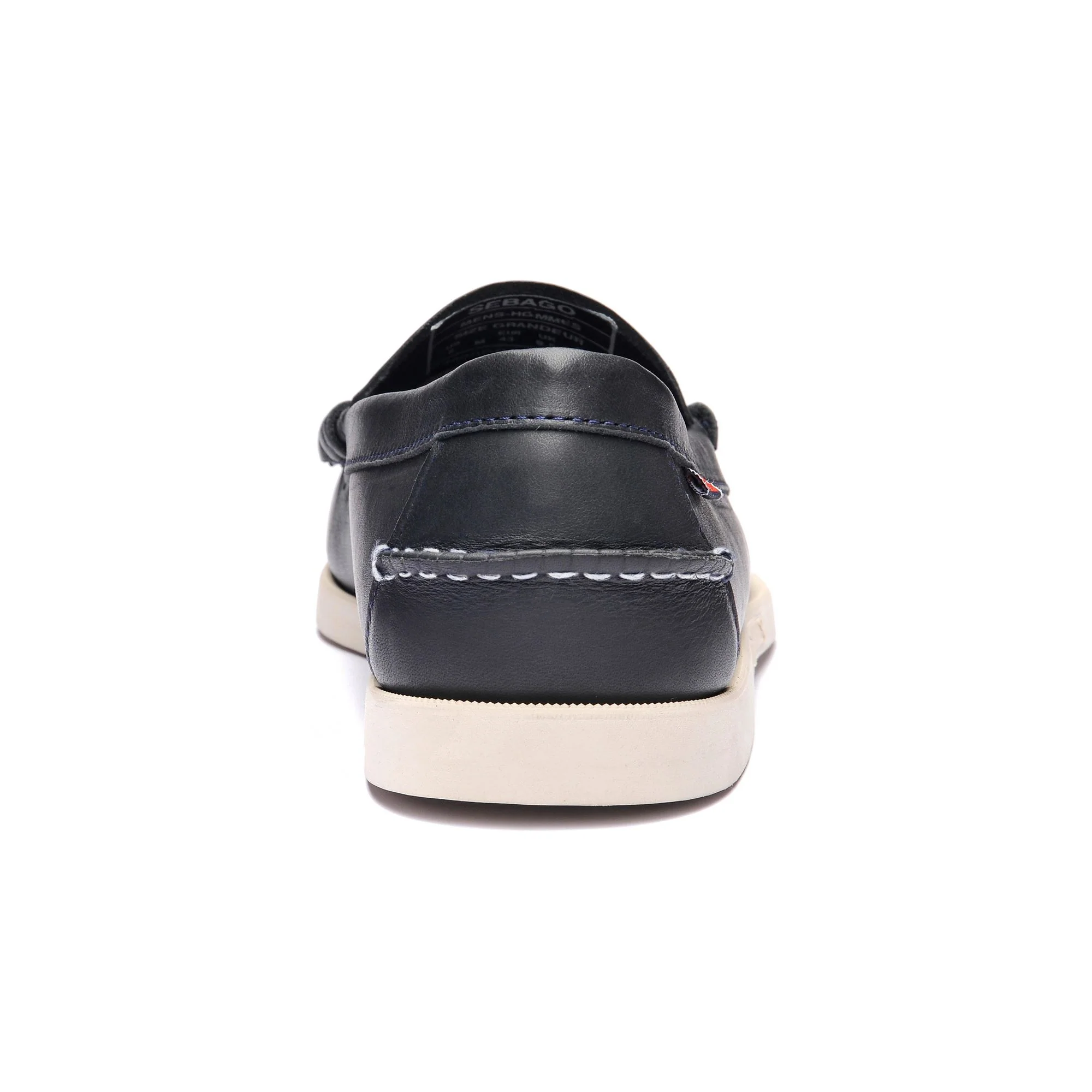 DOLPHIN - Docksides - Moccasin - Man - BLUE NAVY - Image 4