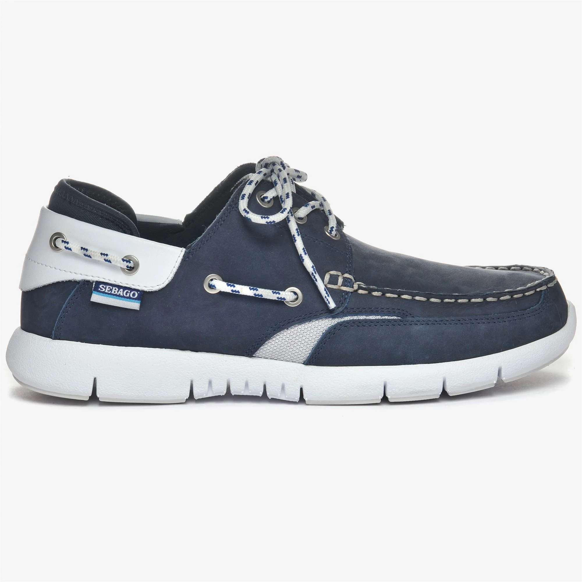 FOREMUST - Moc - Moccasin - Man - BLUE NAVY-WHITE