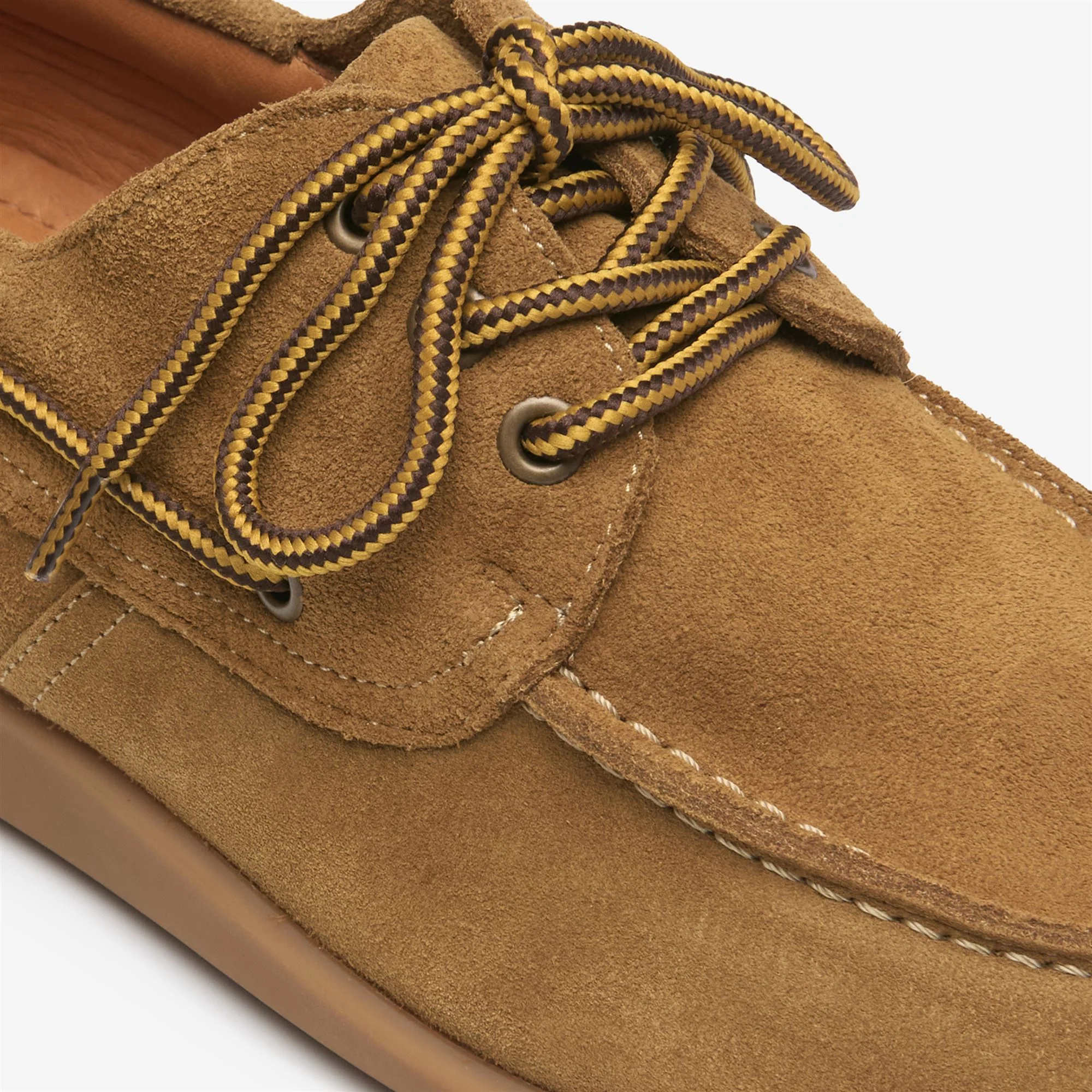 GARY JOBSON SUEDE - Moc - Moccasin - Man - BROWN CATHAY - Image 6