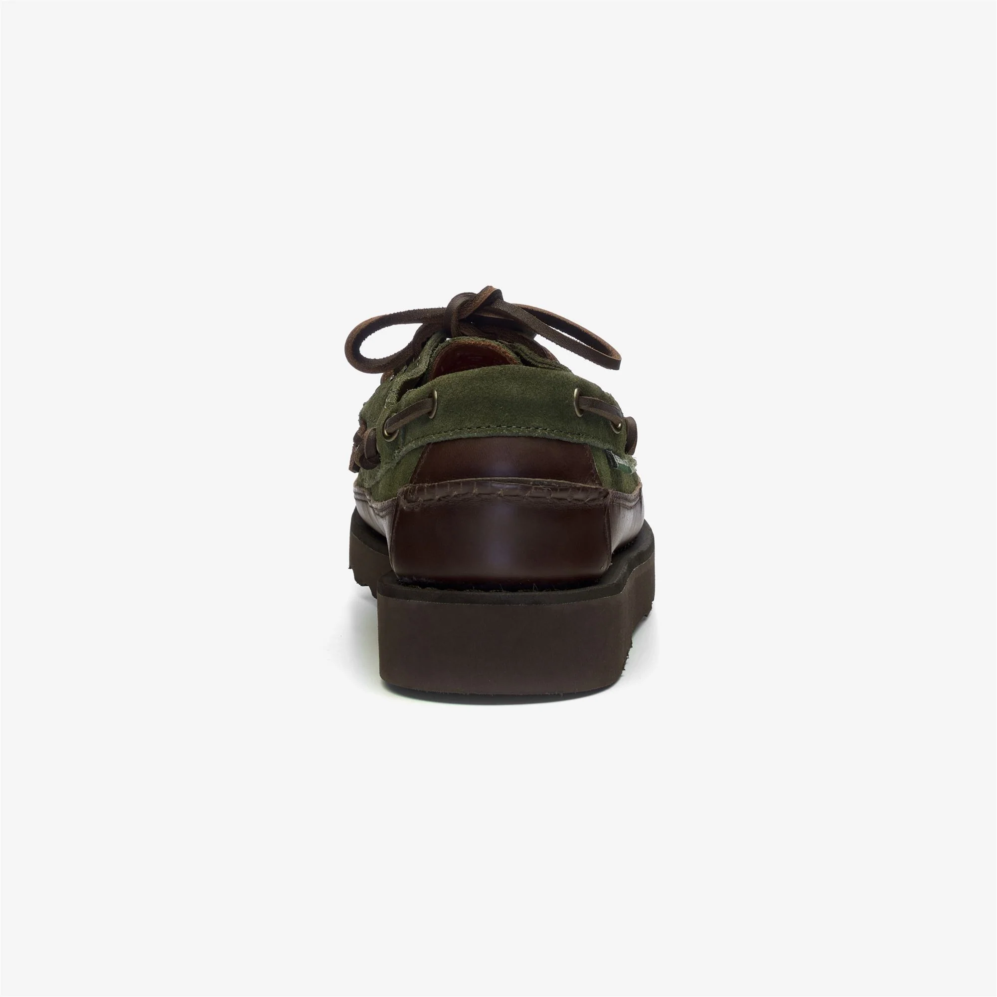 KEUKA LEA CANOE MOC - Moc - Moccasin - Man - DK BROWN-DK MILITARY - Image 5