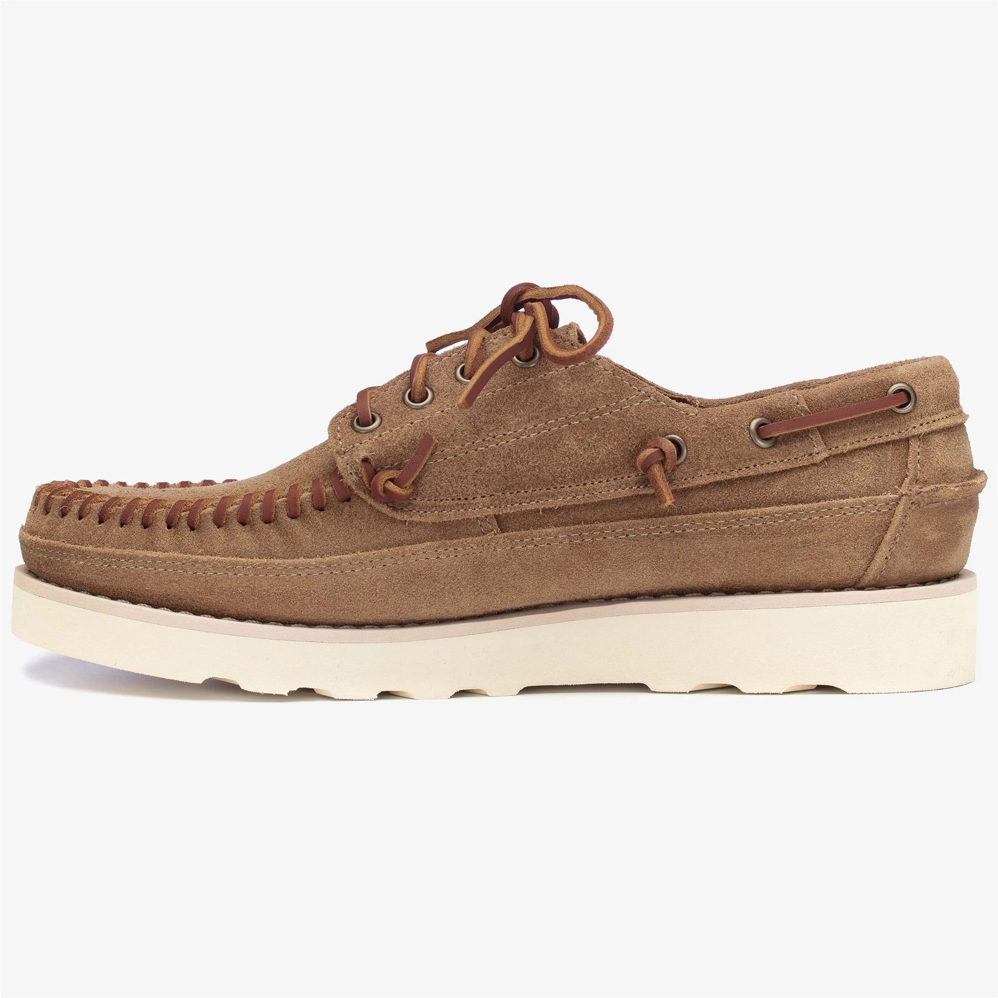 KEUKA OIL - Docksides - Moccasin - Man - BEIGE CAMEL - Image 3