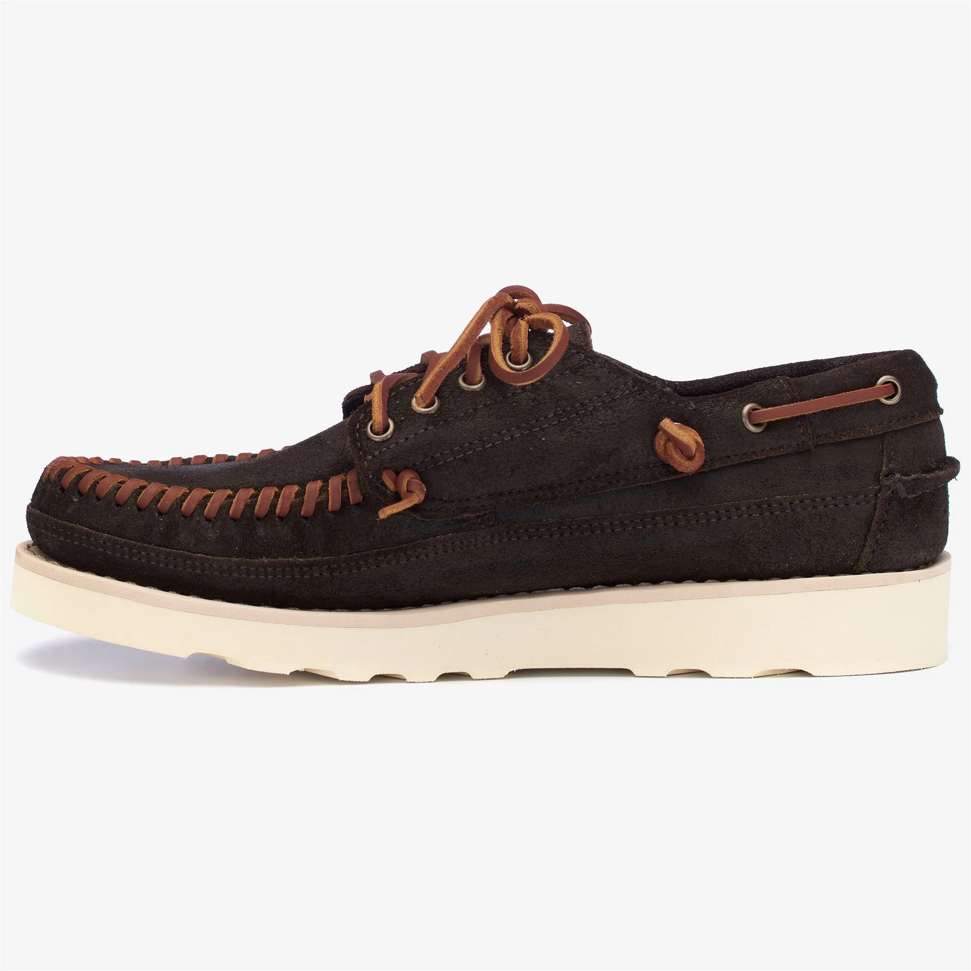 KEUKA OIL - Docksides - Moccasin - Man - DK BROWN - Image 3