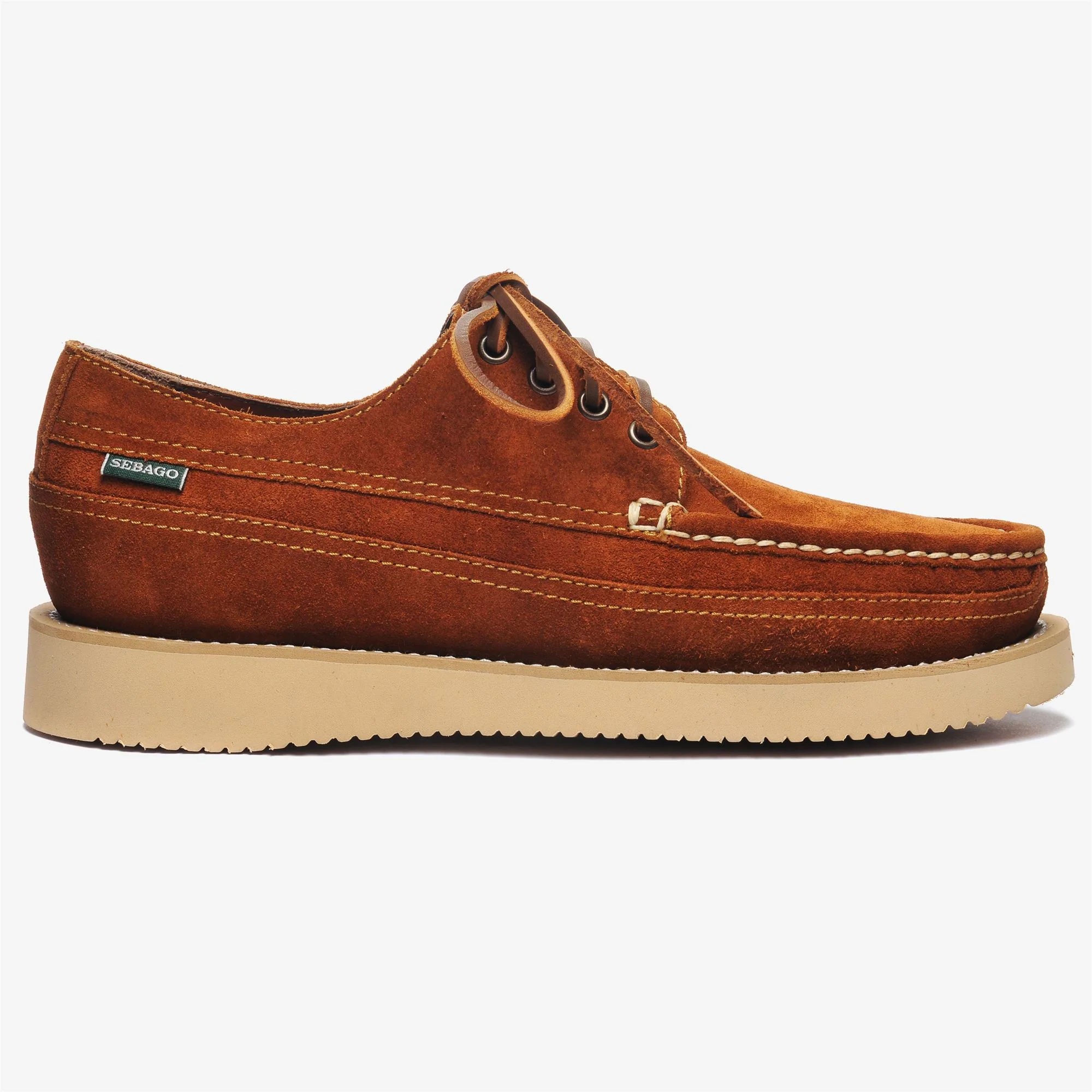 MAKWA SUEDE - Moc - Low Cut - Man - BROWN COGNAC