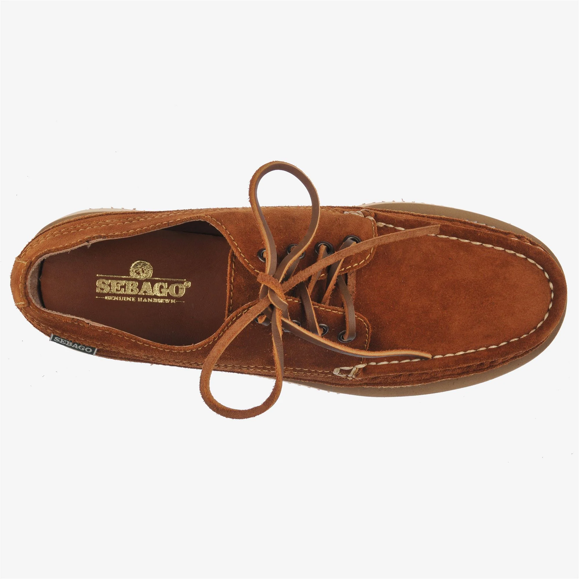MAKWA SUEDE - Moc - Low Cut - Man - BROWN COGNAC - Image 4