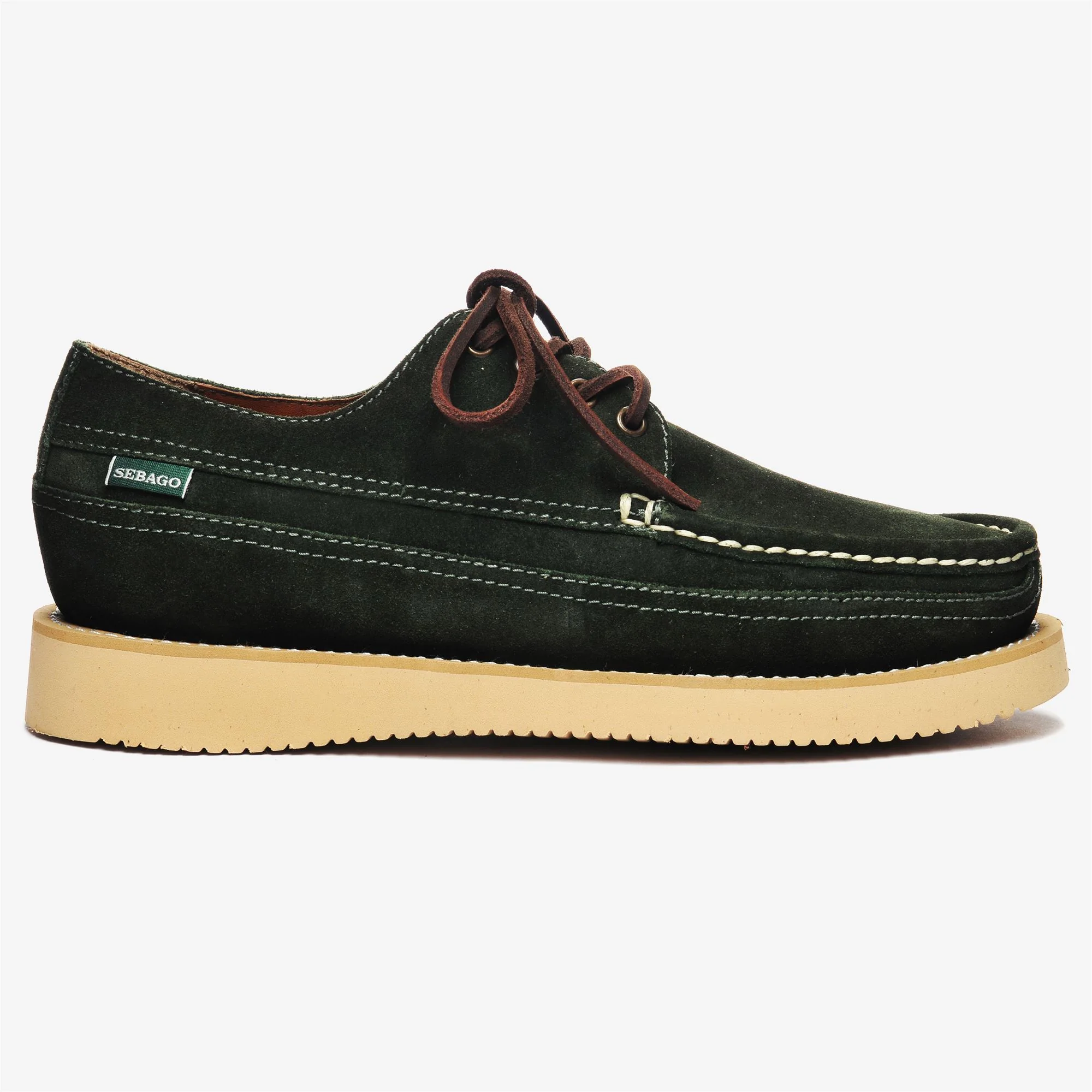 MAKWA SUEDE - Moc - Low Cut - Man - GREEN DK DEPTHS
