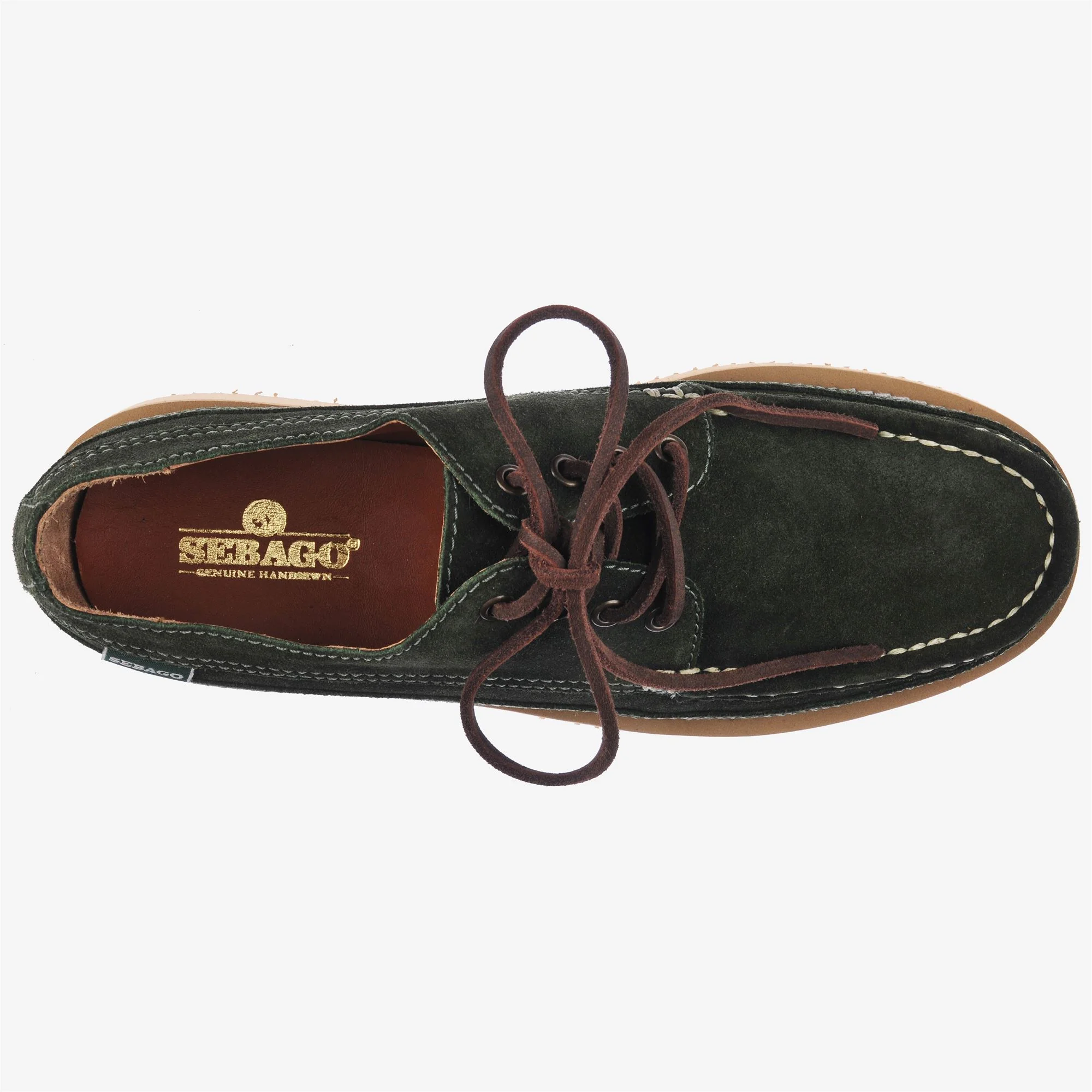MAKWA SUEDE - Moc - Low Cut - Man - GREEN DK DEPTHS - Image 4