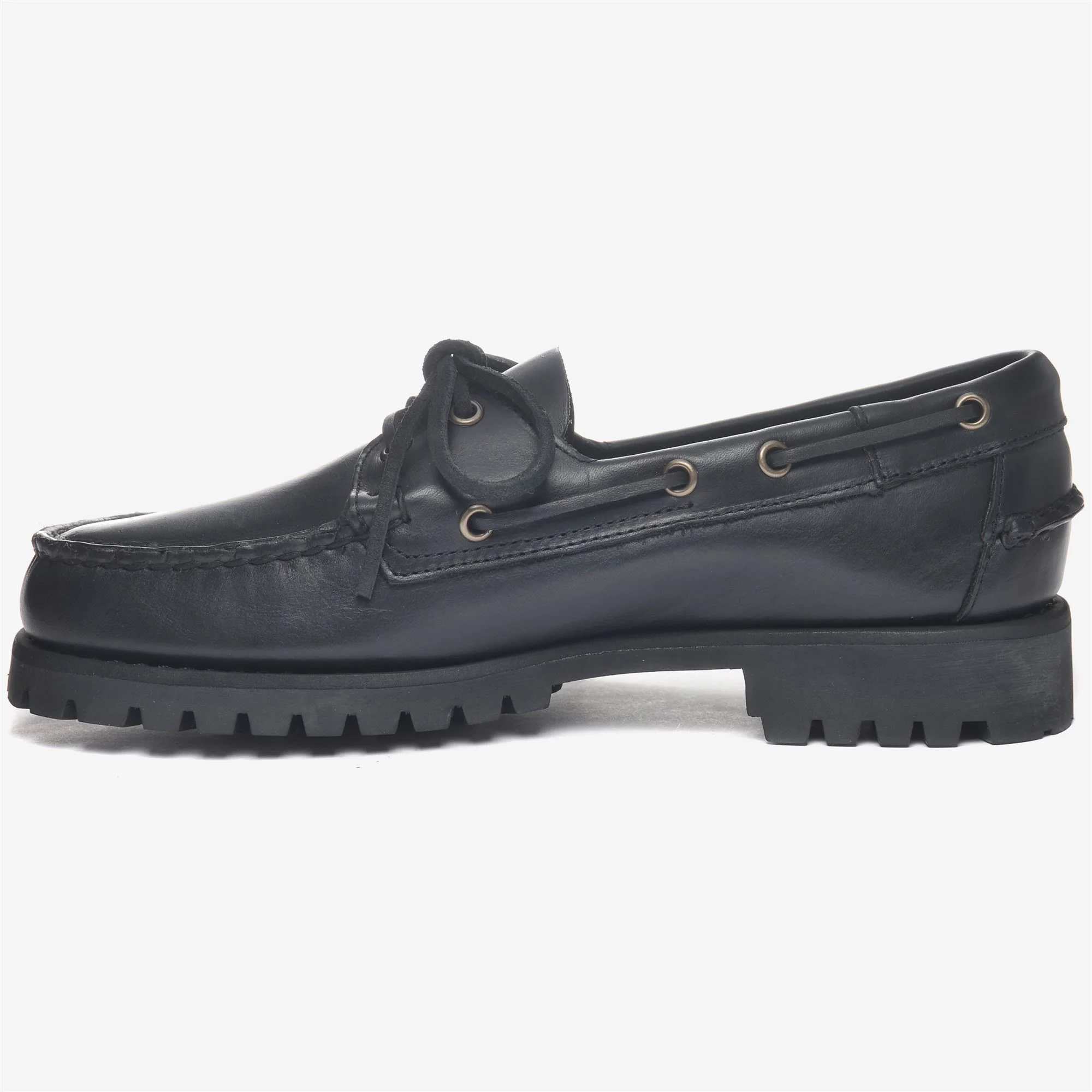 RANGER WAXY - Docksides - Moccasin - Man - TOTAL BLACK - Image 3