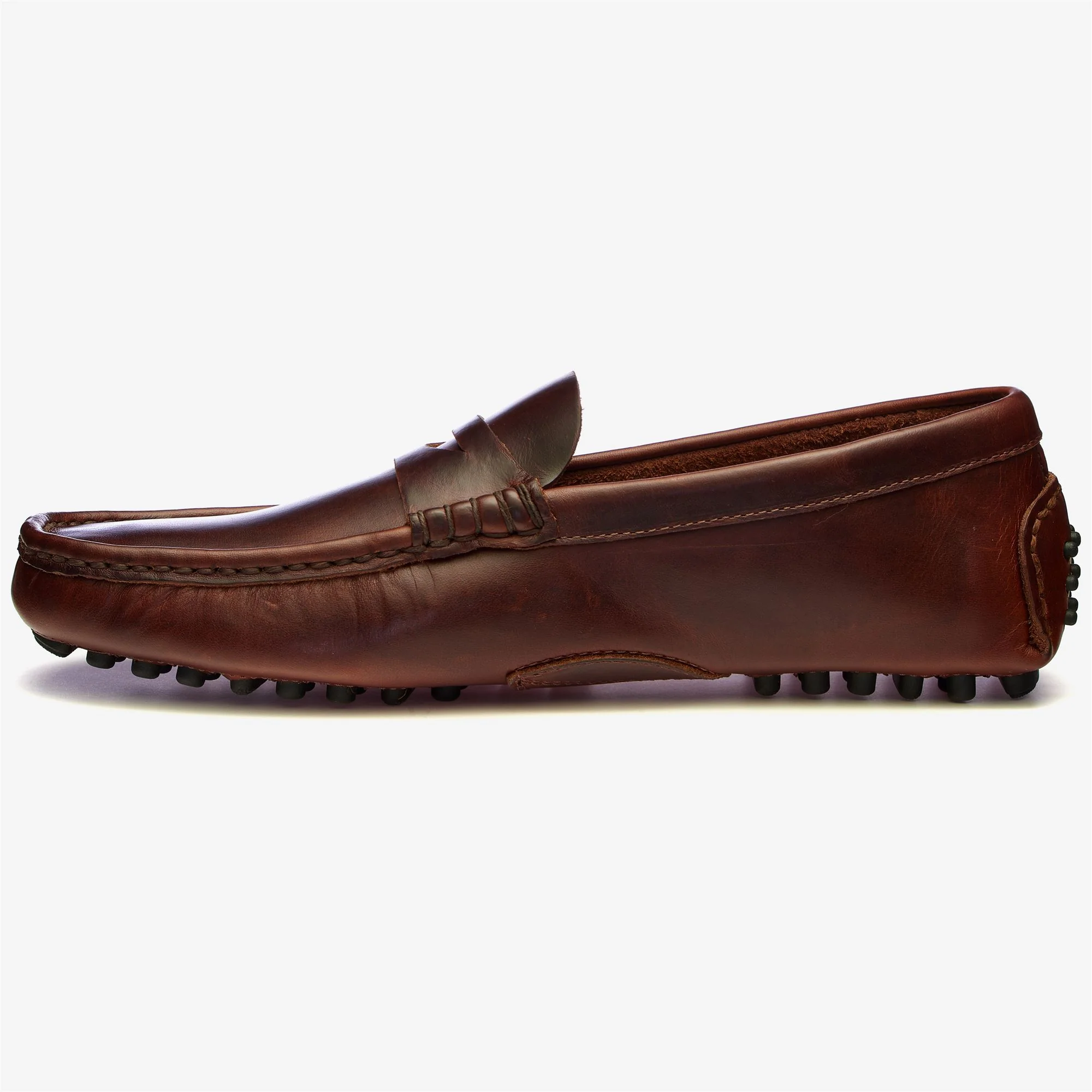 RUSSEL - Moc - Slip On - Man - BROWN - Image 3