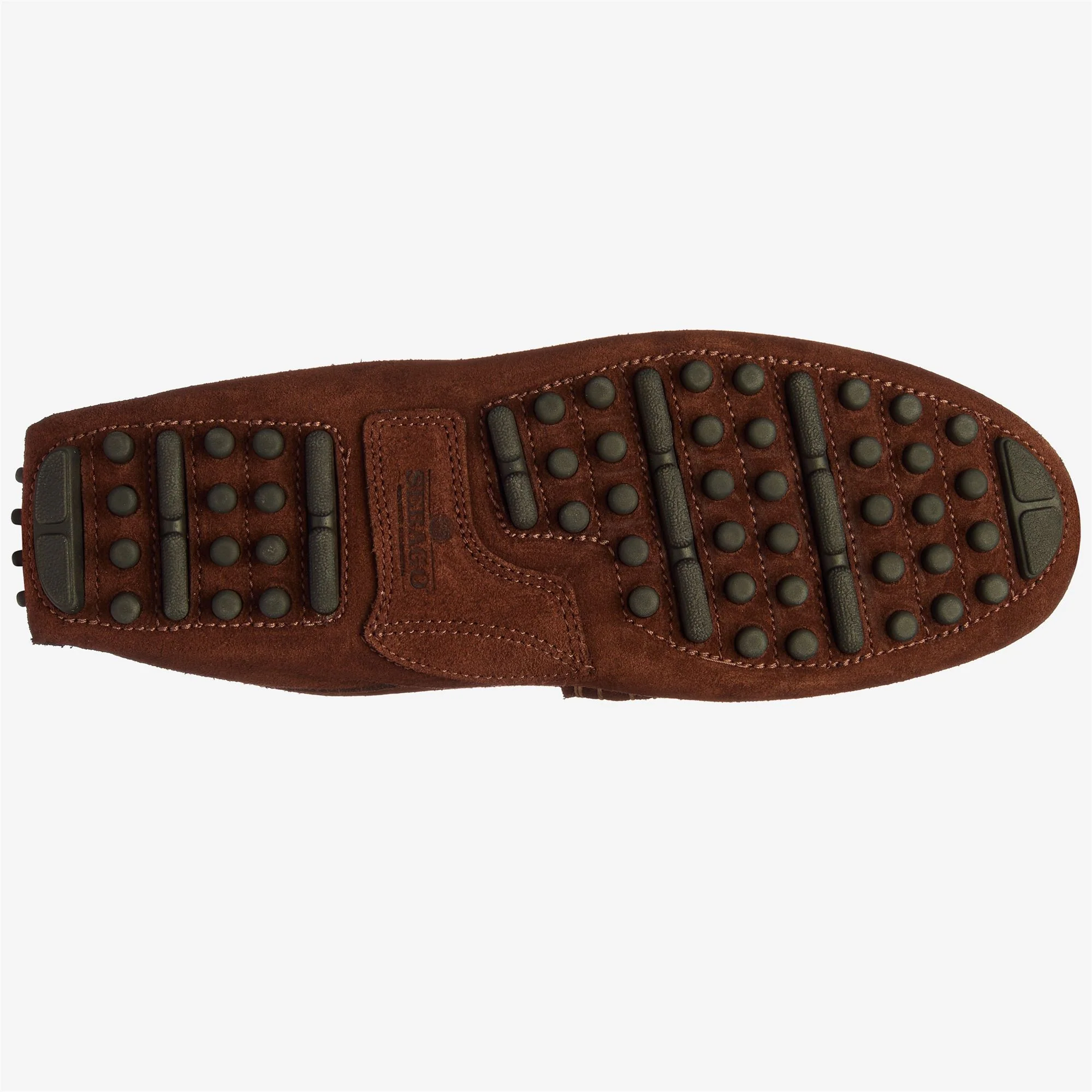 RUSSEL SUEDE - Moc - Slip On - Man - DK BROWN - Image 2