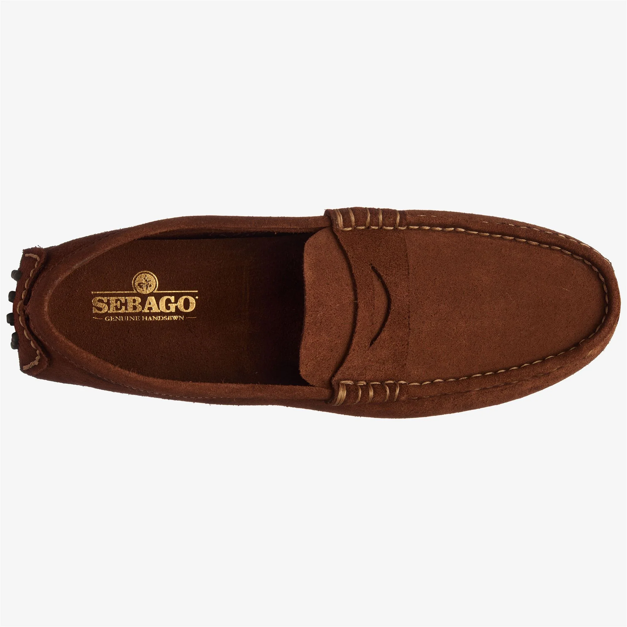 RUSSEL SUEDE - Moc - Slip On - Man - DK BROWN - Image 4