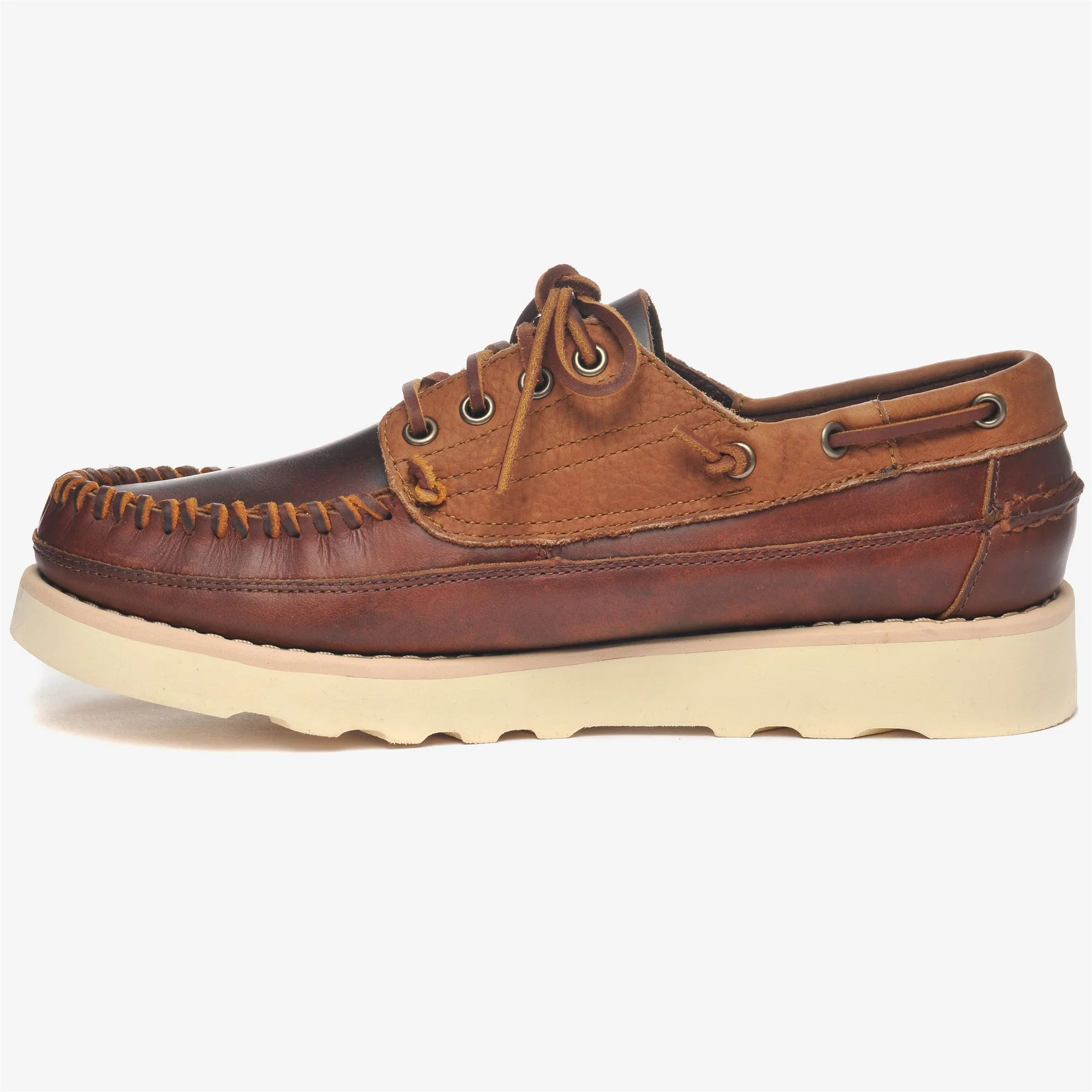 SENECA - Docksides - Moccasin - Man - BROWN CINNAMON - Image 3