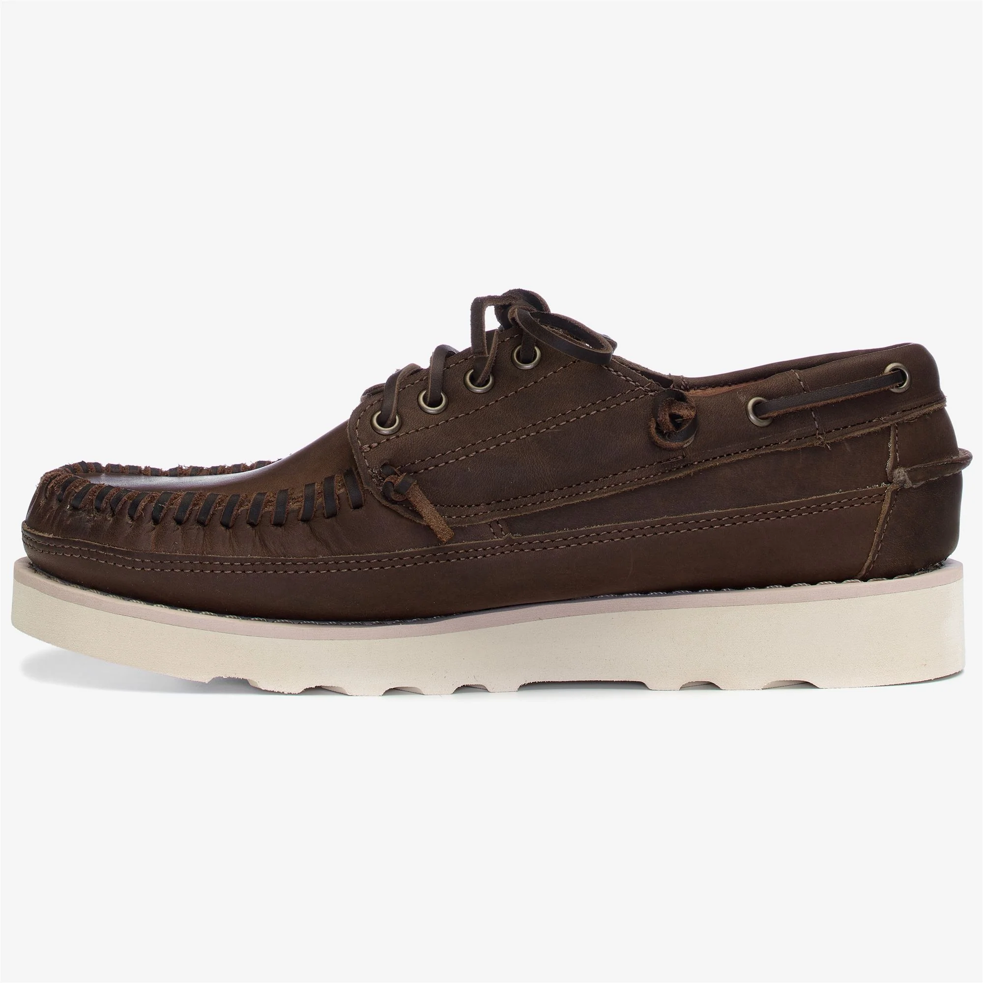 SENECA BUDU - Docksides - Moccasin - Man - DK BROWN - Image 3