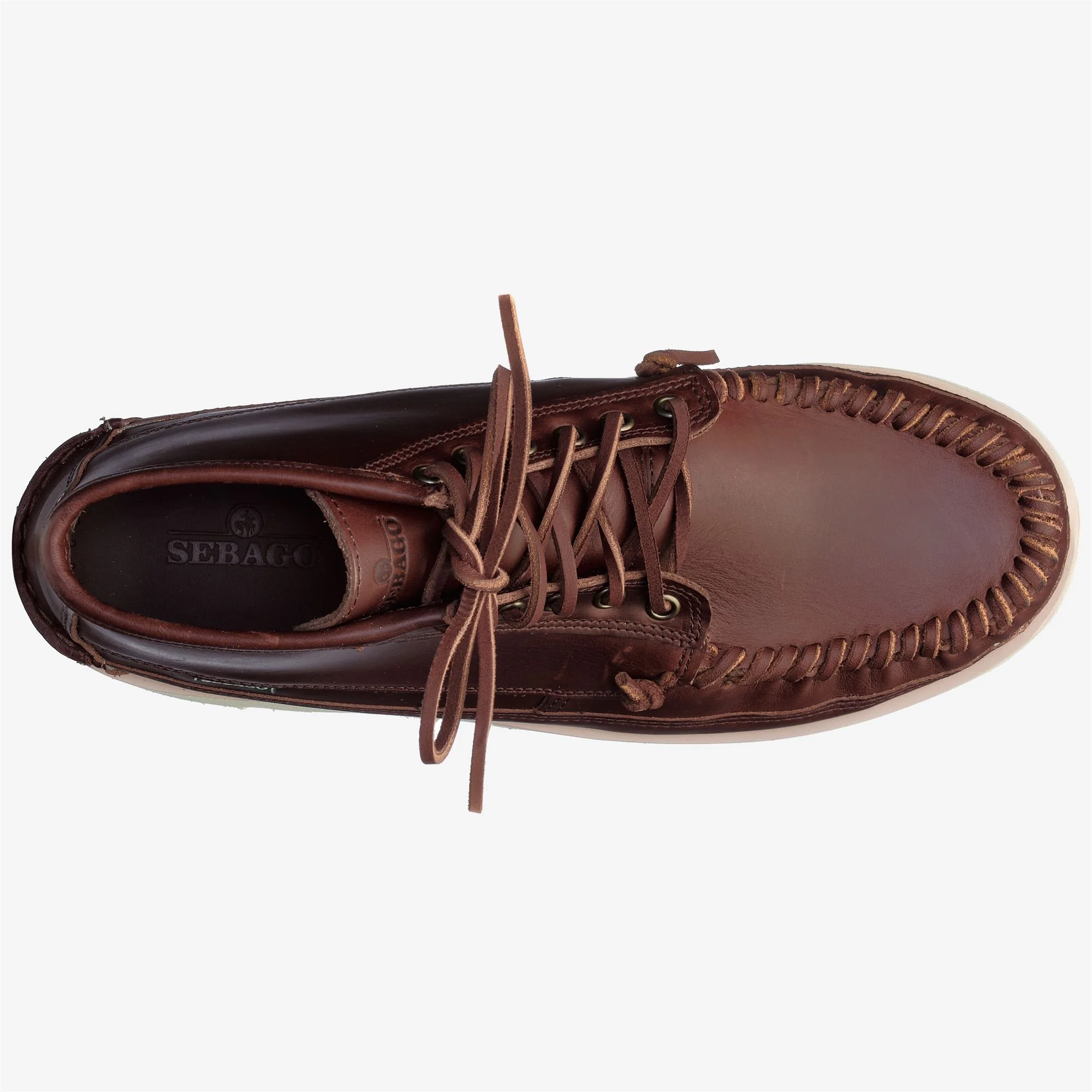 Seneca Mid - Moc - Mid Cut - Man - BROWN CINNAMON - Image 4