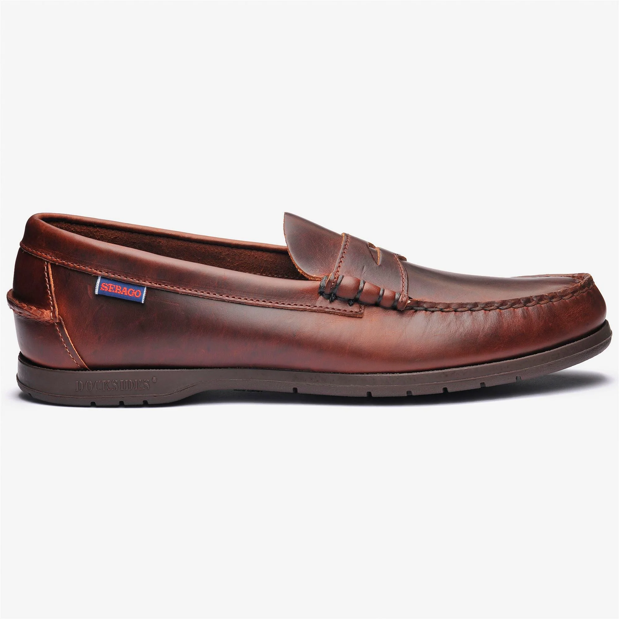 THETFORD - Docksides - Moccasin - Man - BROWN-GUM