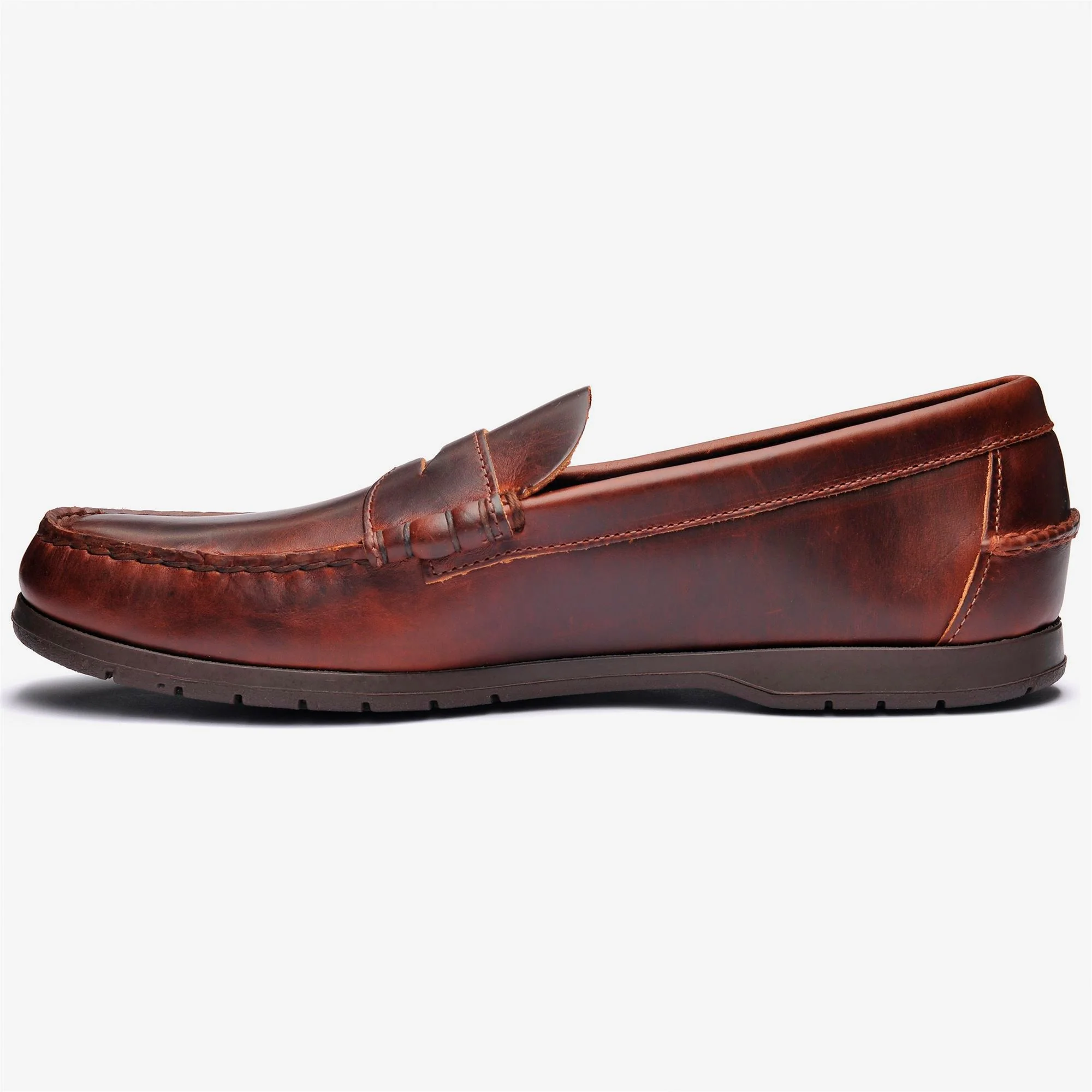 THETFORD - Docksides - Moccasin - Man - BROWN-GUM - Image 2