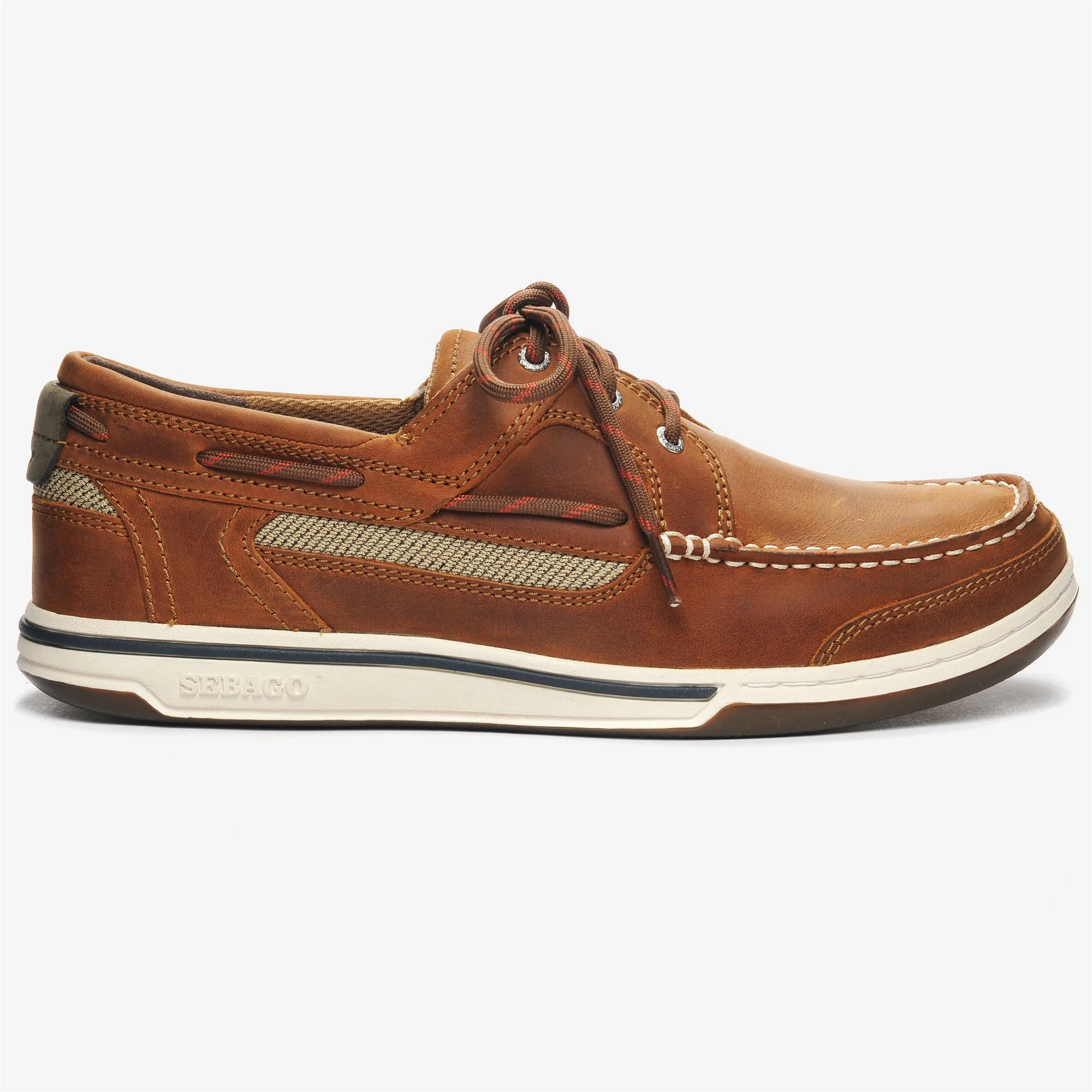 TRITON THREE EYELETS FGL - Moc - Moccasin - Man - BROWN CINNAMON