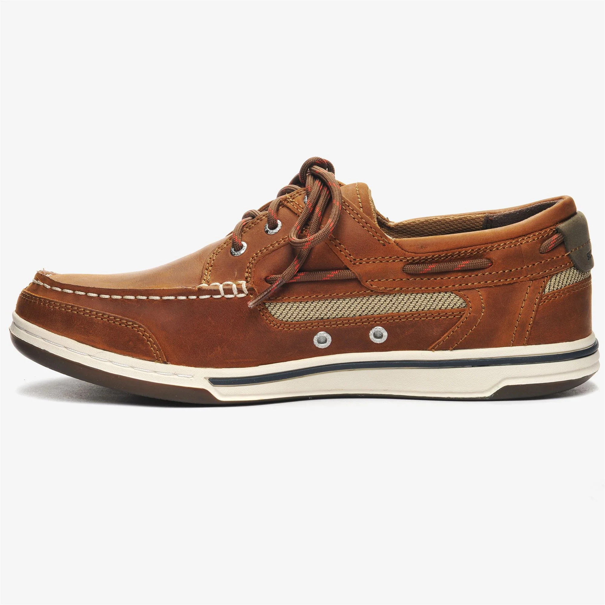 TRITON THREE EYELETS FGL - Moc - Moccasin - Man - BROWN CINNAMON - Image 3