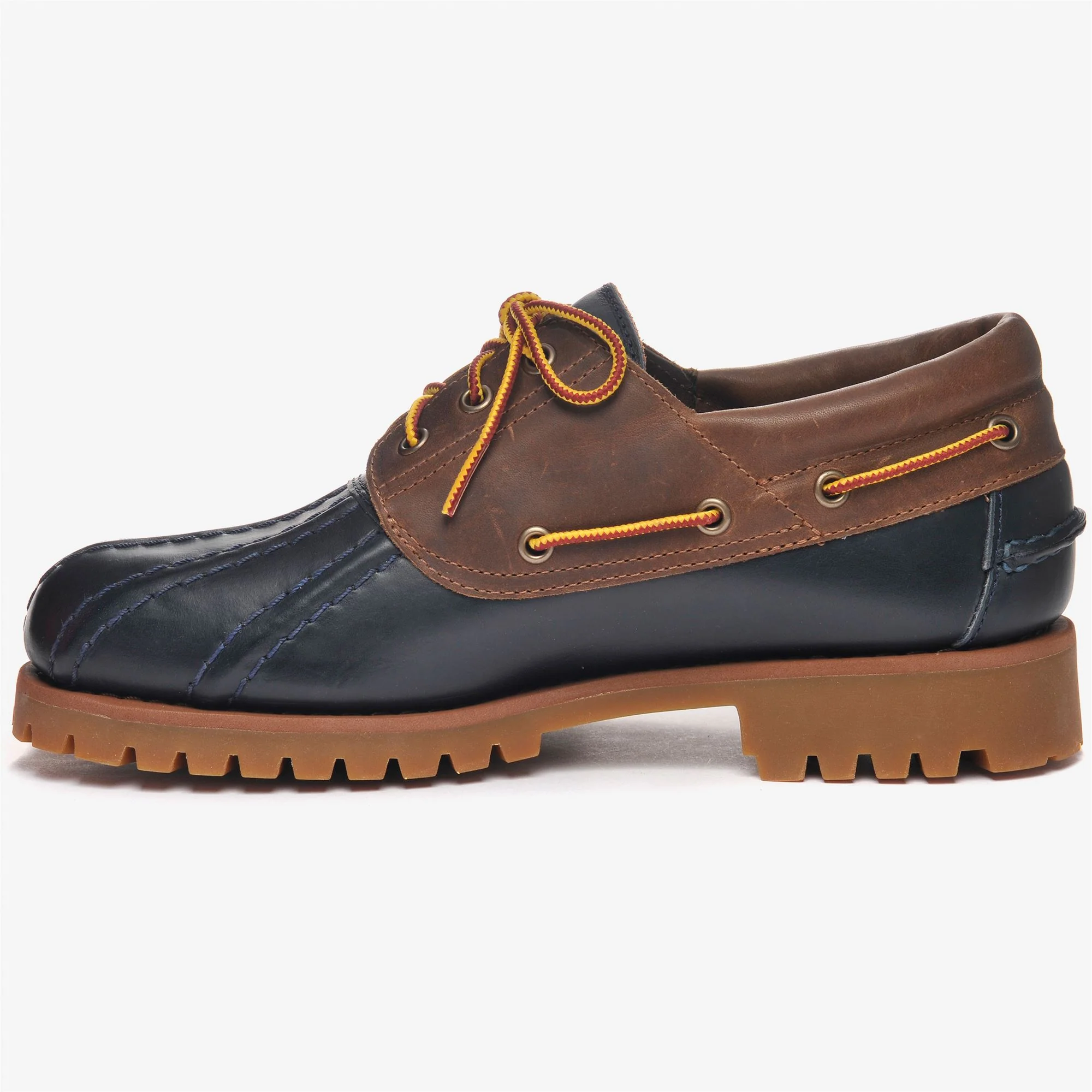 TUCSON WAXY - Moc - Moccasin - Man - BLUE NAVY-DK BROWN - Image 3