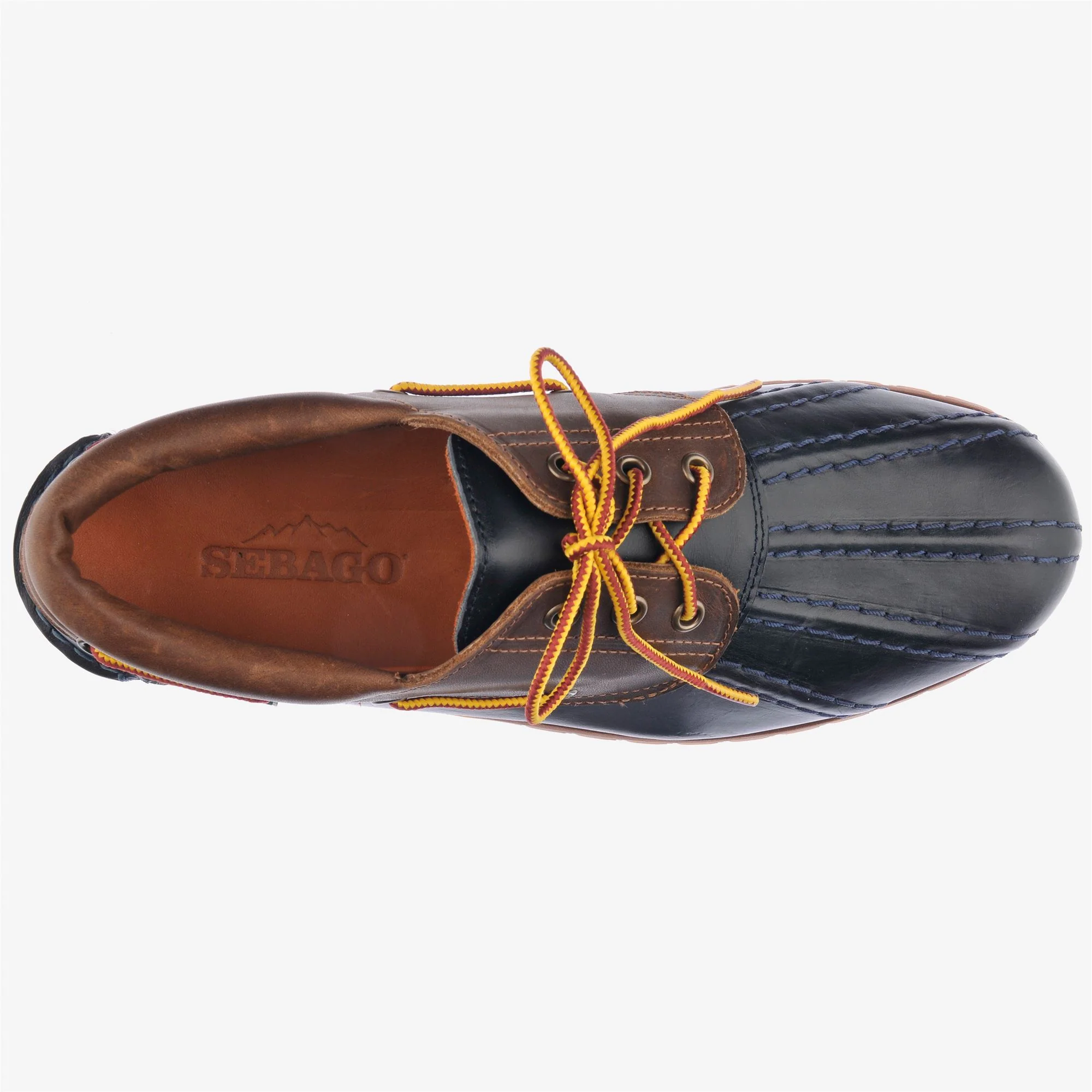 TUCSON WAXY - Moc - Moccasin - Man - BLUE NAVY-DK BROWN - Image 4
