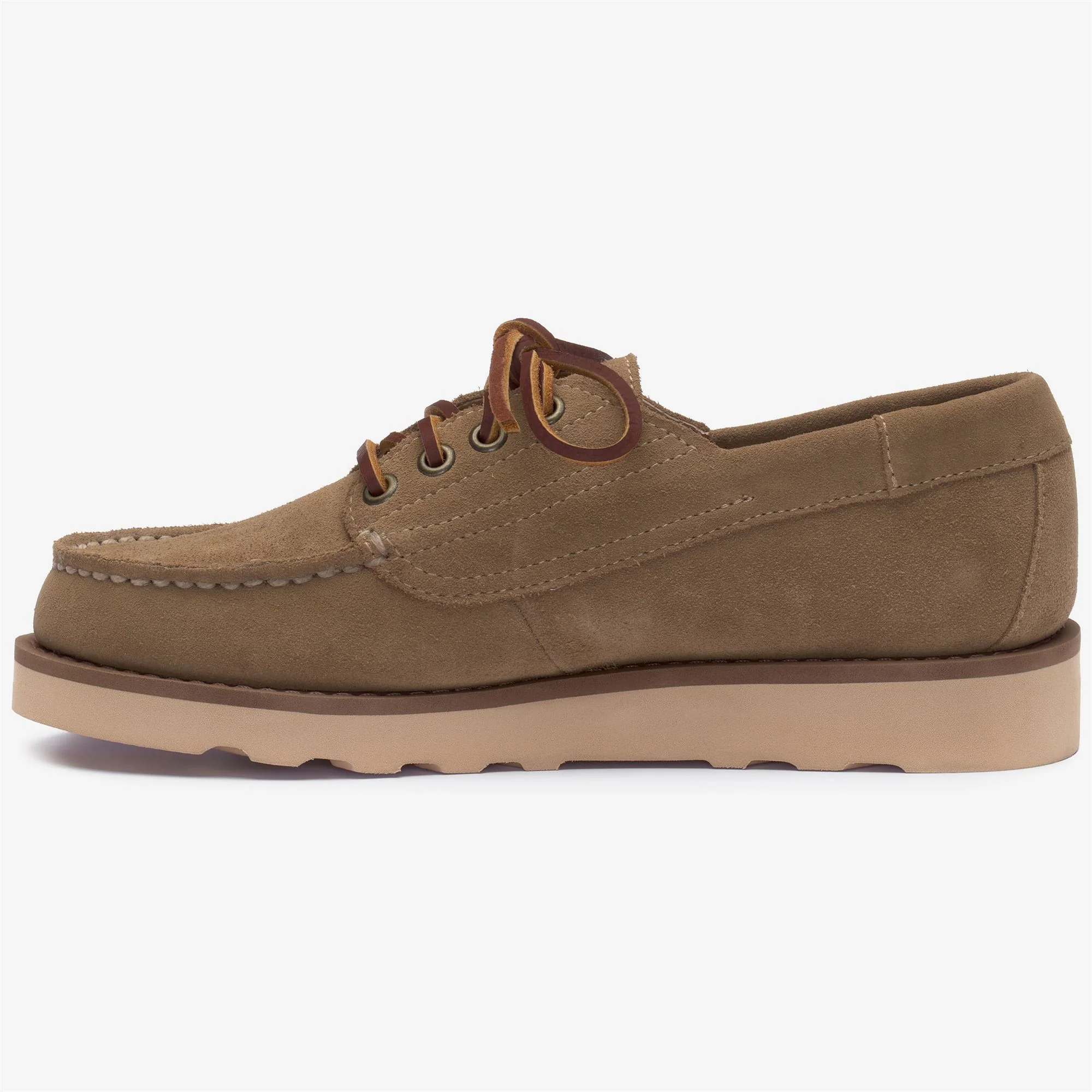 ASKOOKFIELD SUEDE WOMAN - Docksides - Moccasin - Woman - BEIGE CAMEL - Image 3