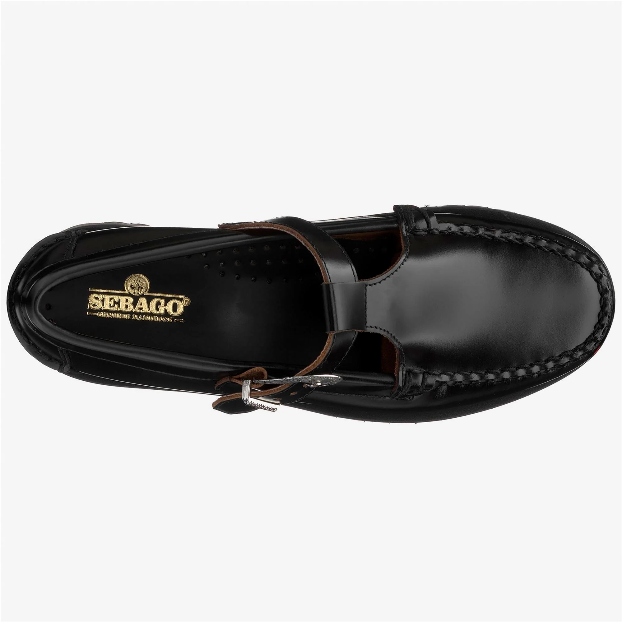 AURORA LUG WOMAN - Moc - Moccasin - Woman - BLACK - Image 4