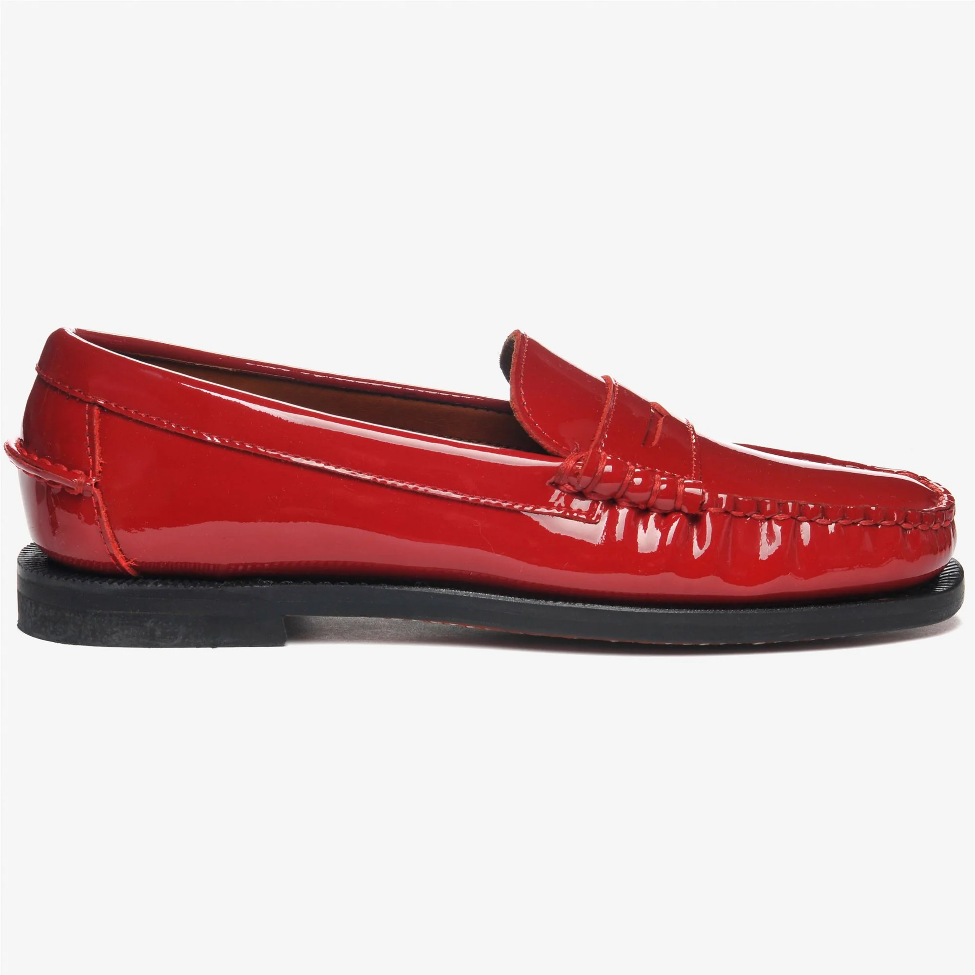 CLASSIC DAN PATENT LEATHER WOMAN - Moc - Moccasin - Woman - RED