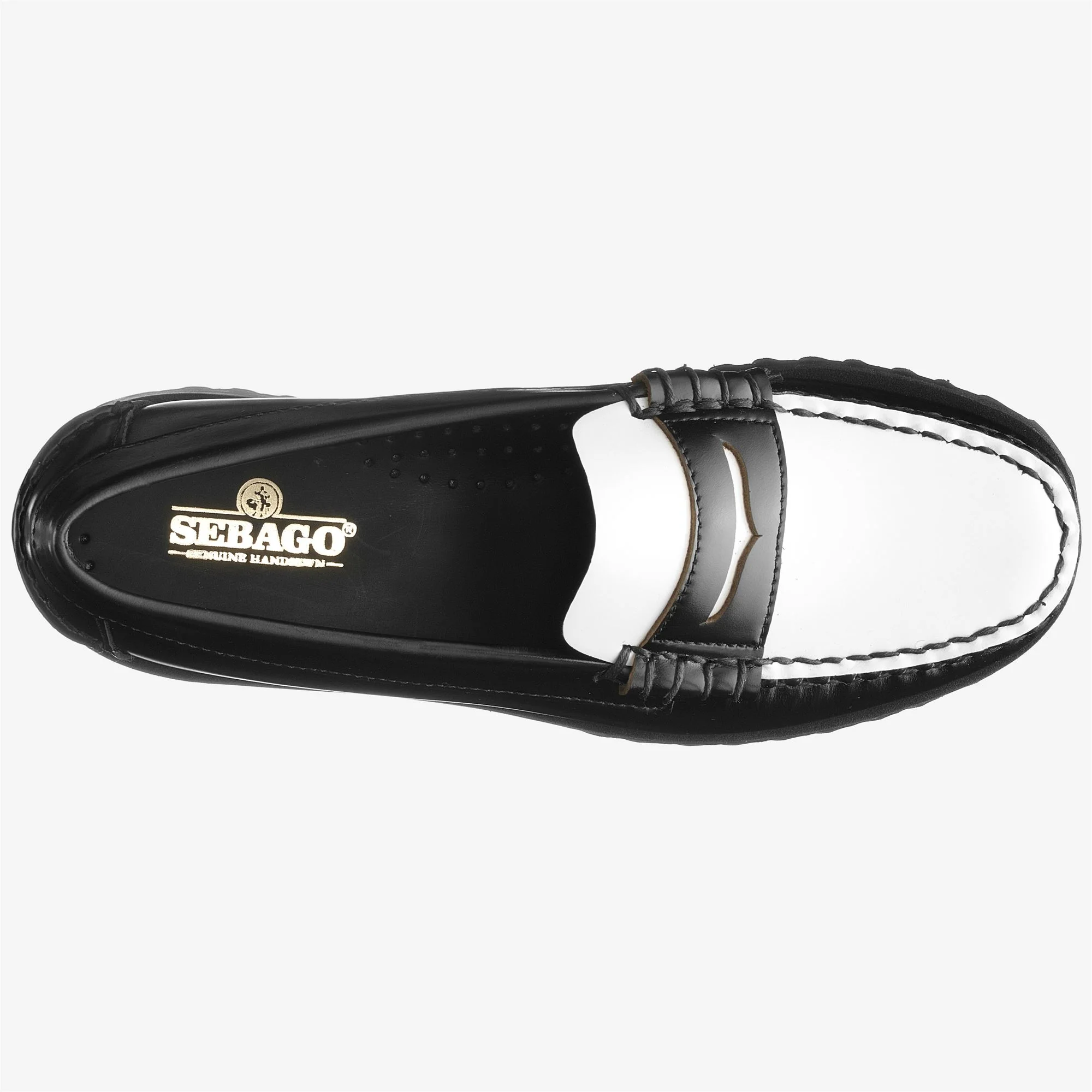 DAN LUG WOMAN - Moc - Moccasin - Woman - BLACK-WHITE - Image 4