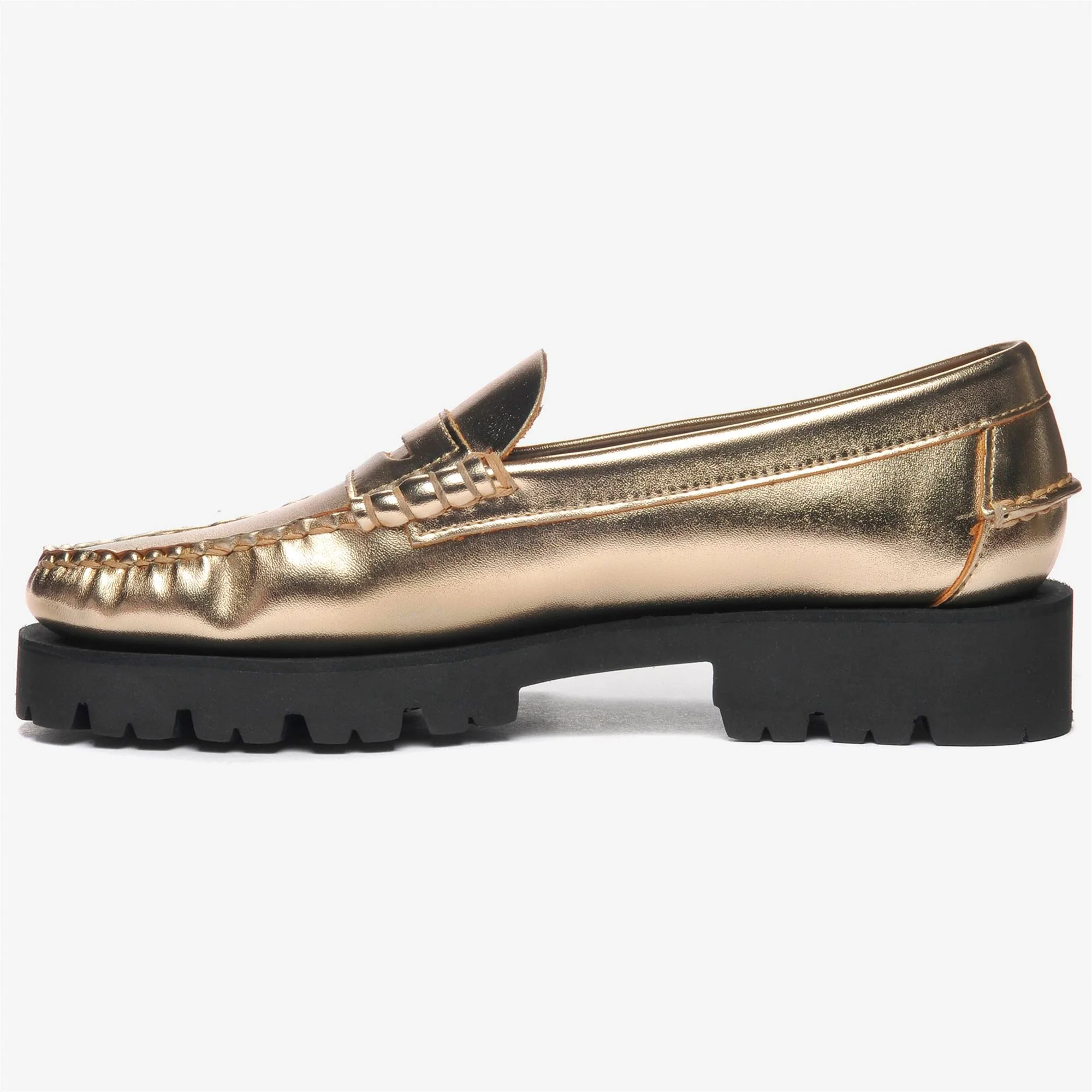 DAN MET LUG WOMAN - Moc - Moccasin - Woman - GOLD - Image 3