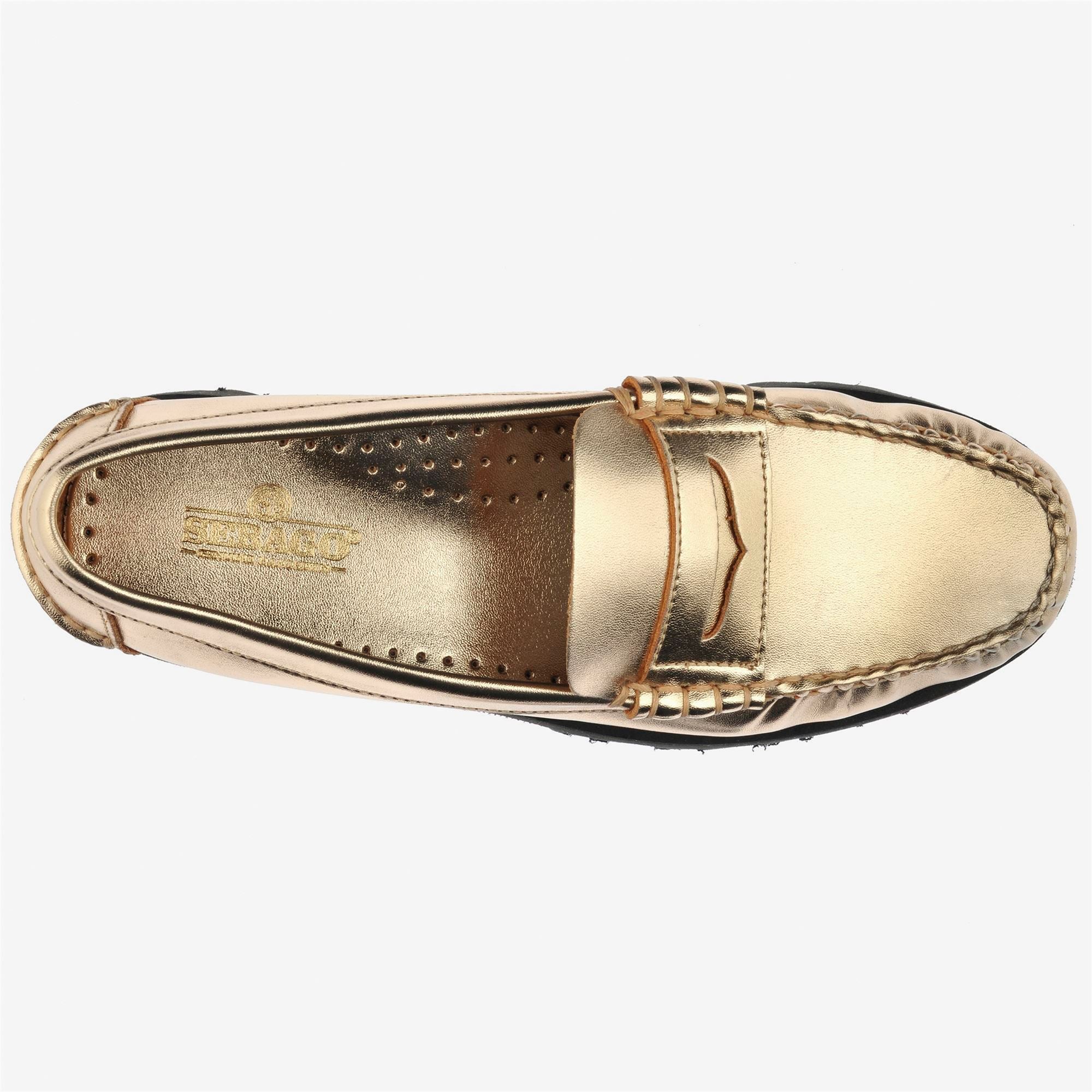 DAN MET LUG WOMAN - Moc - Moccasin - Woman - GOLD - Image 4