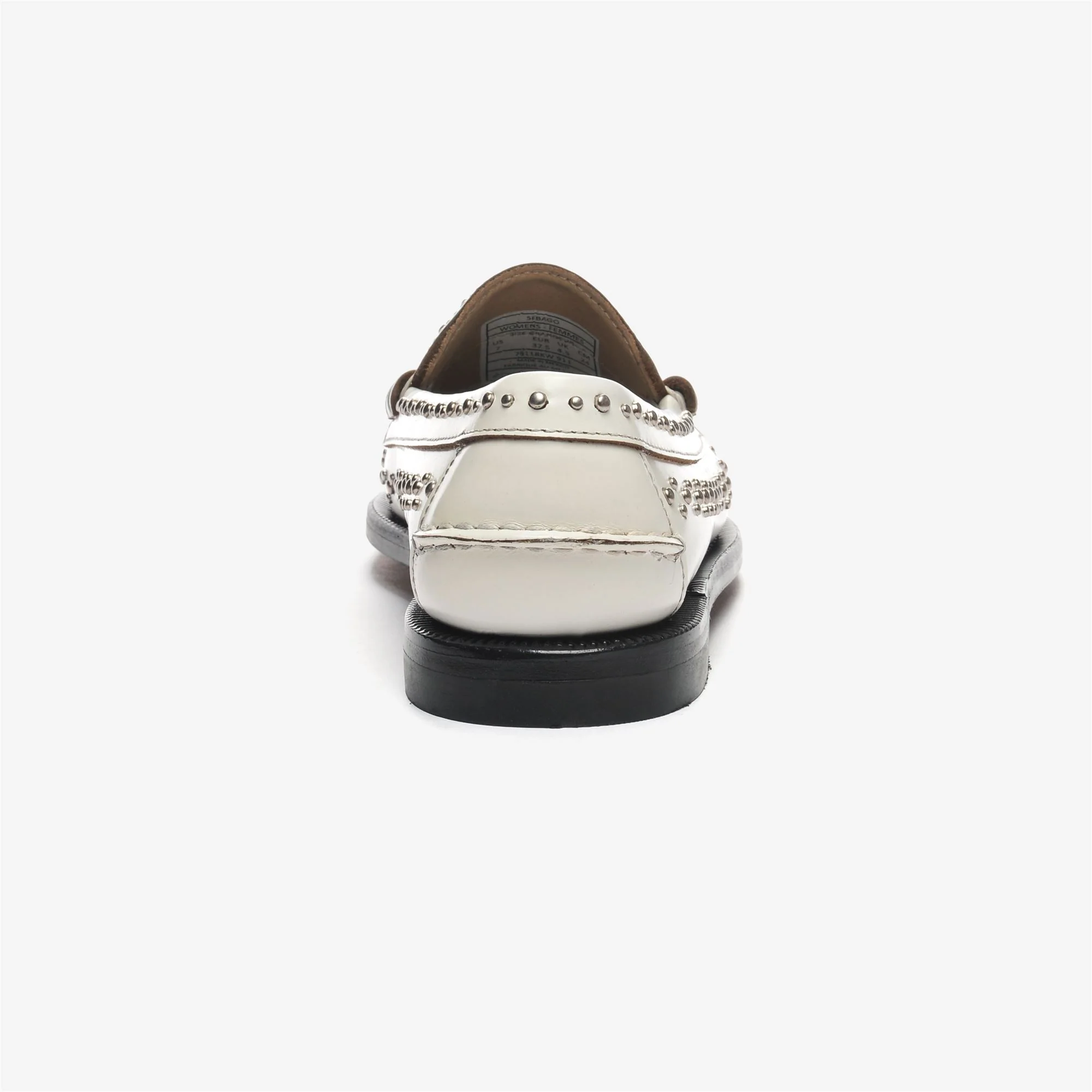 DAN STUDS WOMAN - Moc - Moccasin - Woman - WHITE - Image 5