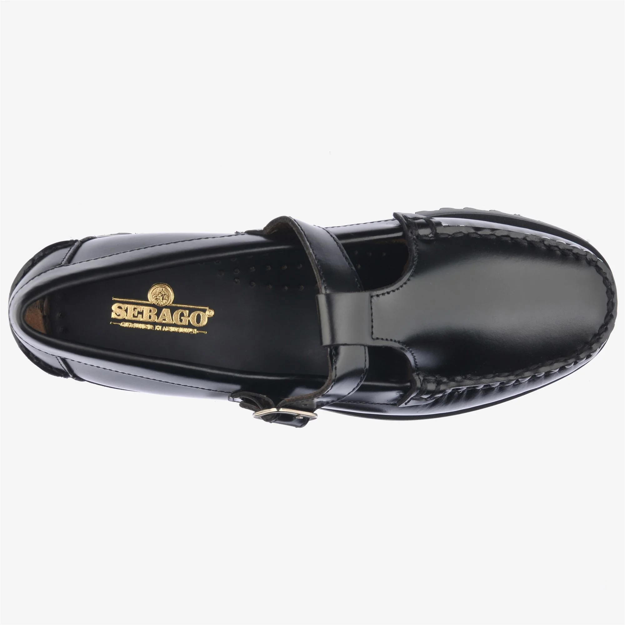 GEORGINA LUG WOMAN - Moc - Moccasin - Woman - BLACK - Image 4