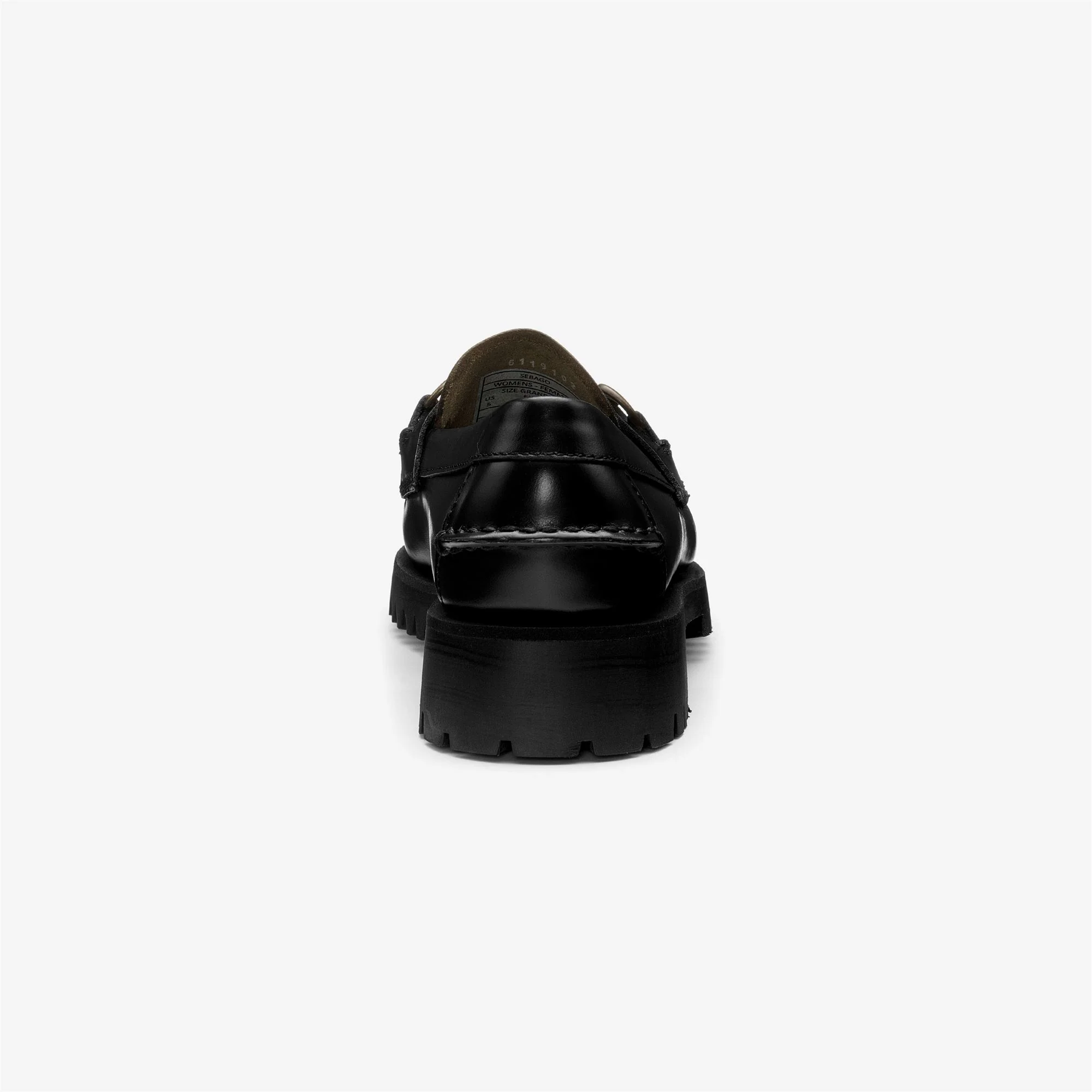 JOE LUG WOMAN - Moc - Moccasin - Woman - BLACK - Image 5