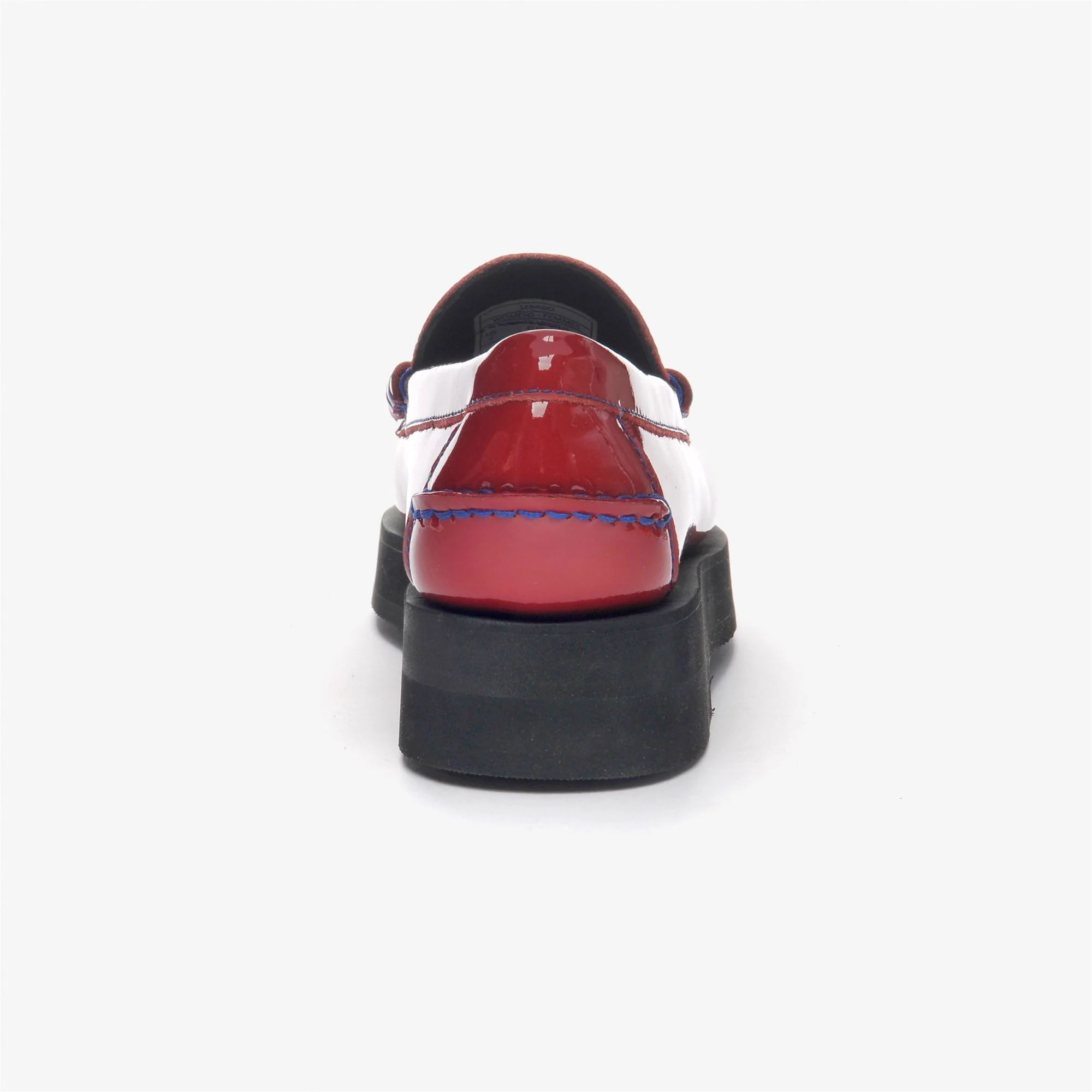 KARA WOMAN - Moc - Moccasin - Woman - RED-BLUE NEON - Image 5