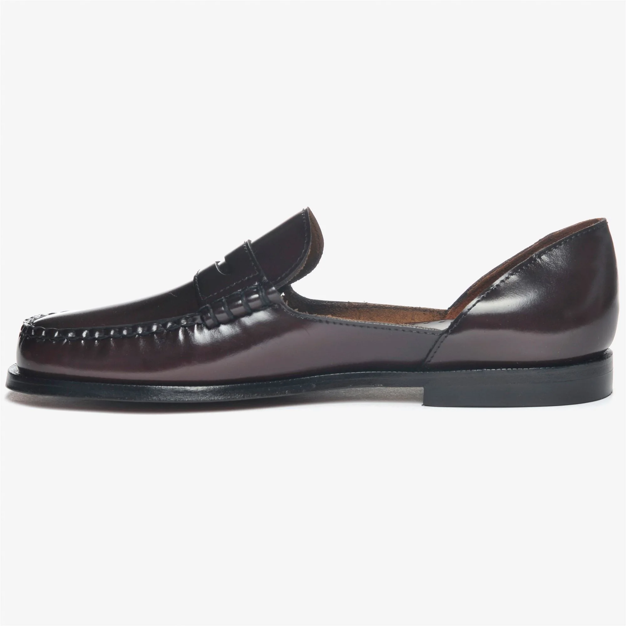LUISA WOMAN - Moc - Moccasin - Woman - BROWN BURGUNDY - Image 3