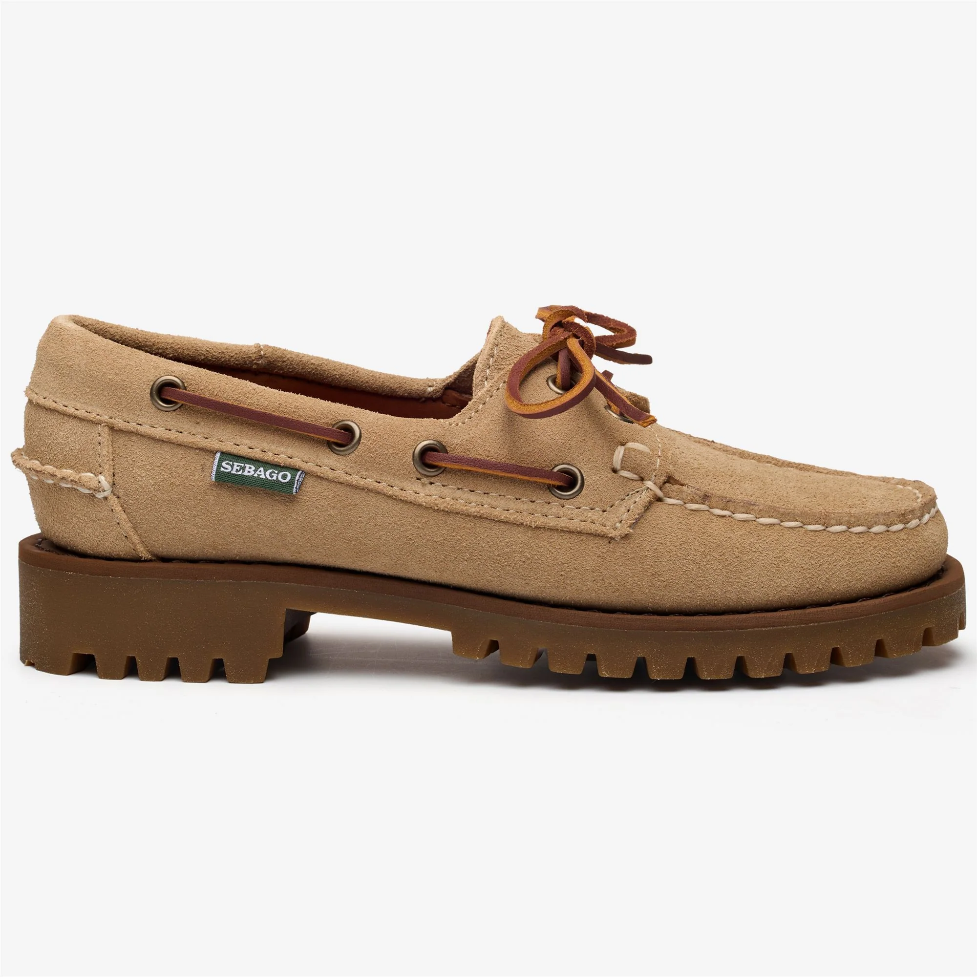 RANGER SUEDE WOMAN - Docksides - Moccasin - Woman - BEIGE CAMEL