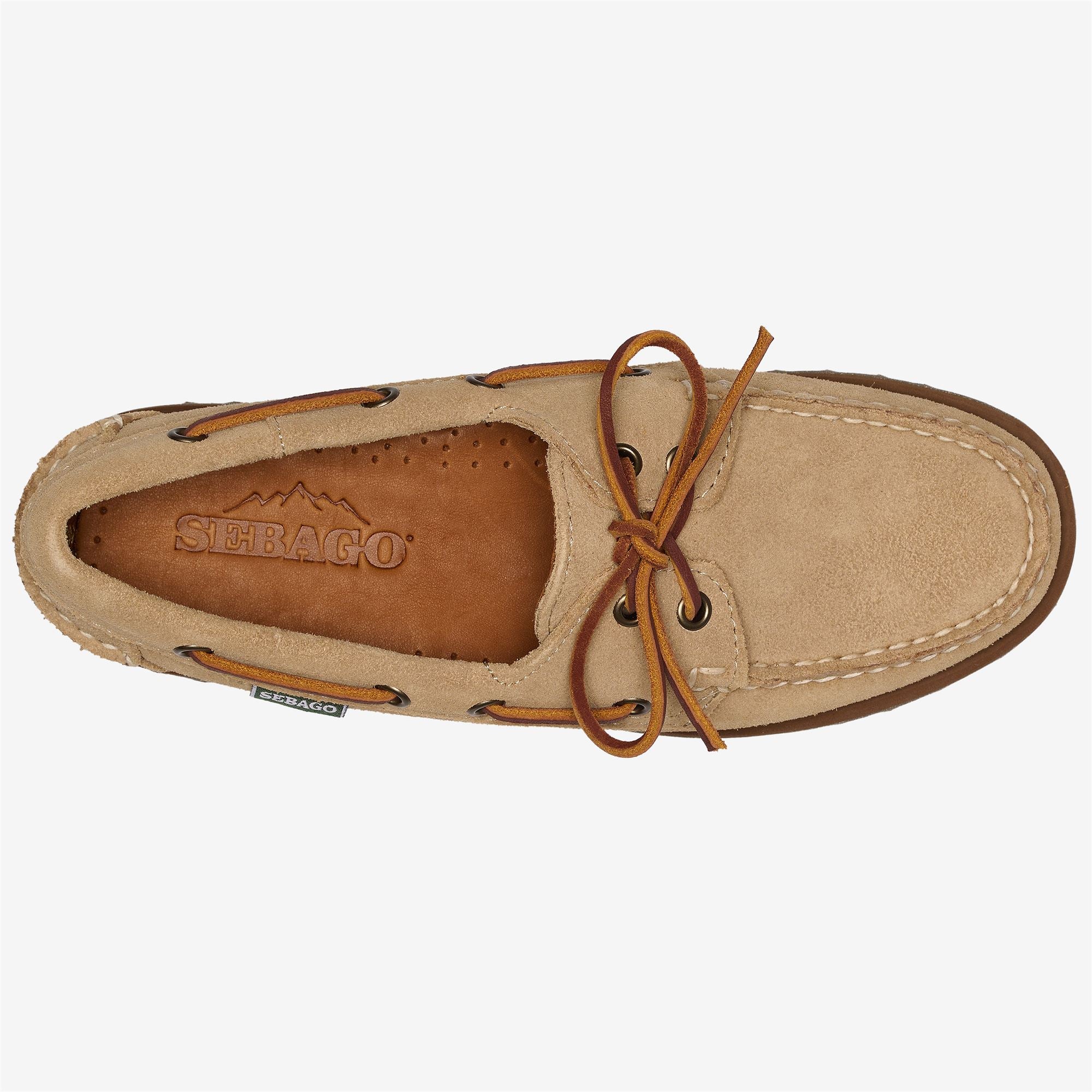 RANGER SUEDE WOMAN - Docksides - Moccasin - Woman - BEIGE CAMEL - Image 4