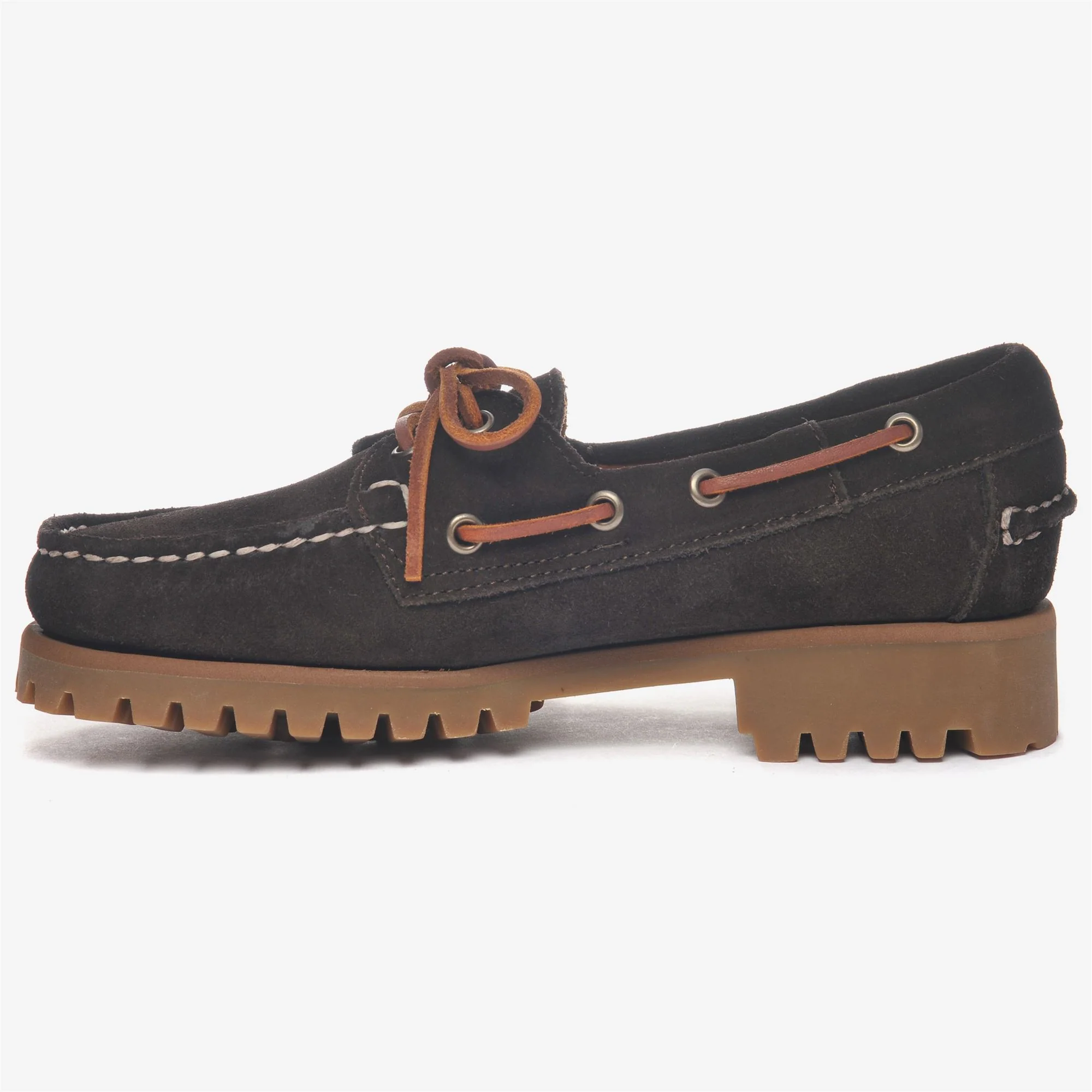 RANGER SUEDE WOMAN - Docksides - Moccasin - Woman - MOKA - Image 3