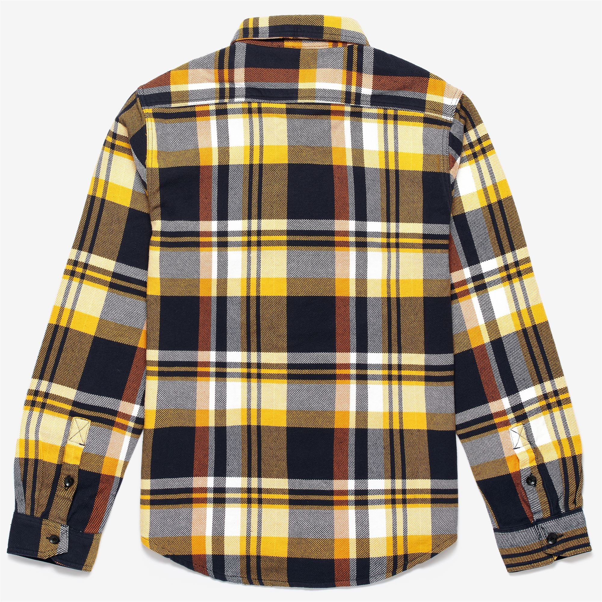 BOWDOIN - OVERSHIRT - OVERSHIRTS - Unisex - YELLOW-BLUE-OFFWHITE-ORANGE - Image 2