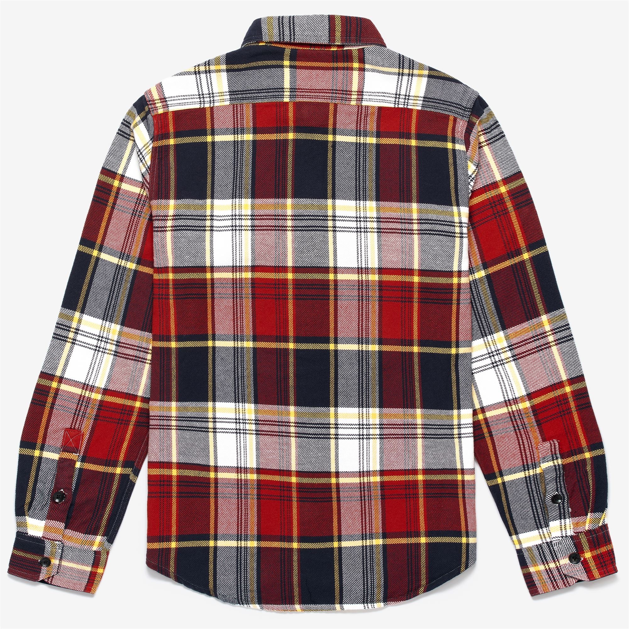 BREMEN - OVERSHIRT - OVERSHIRTS - Unisex - BLUE-OFF WHITE-RED-YELLOW - Image 2
